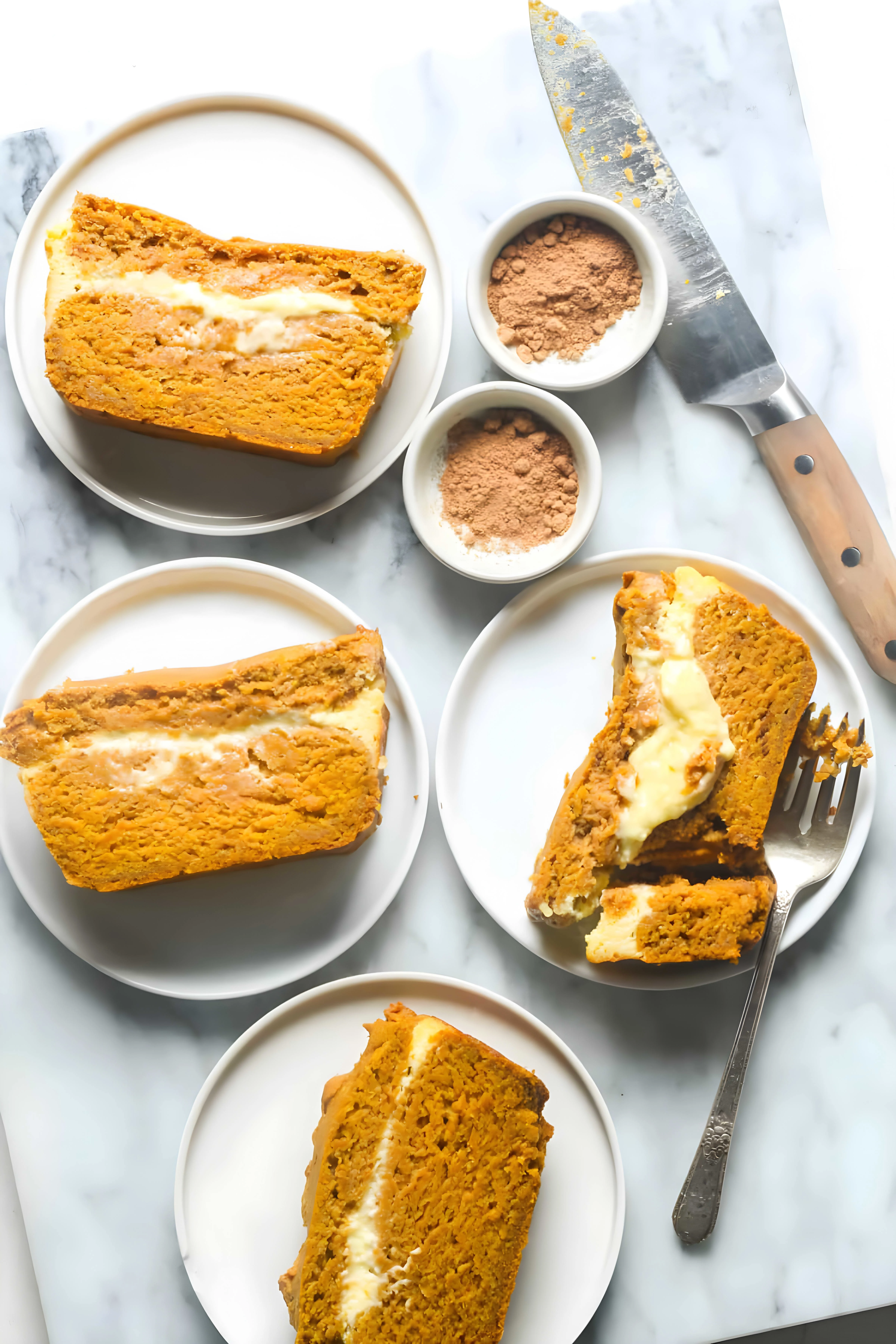 Pumpkin Cream Cheese Bread