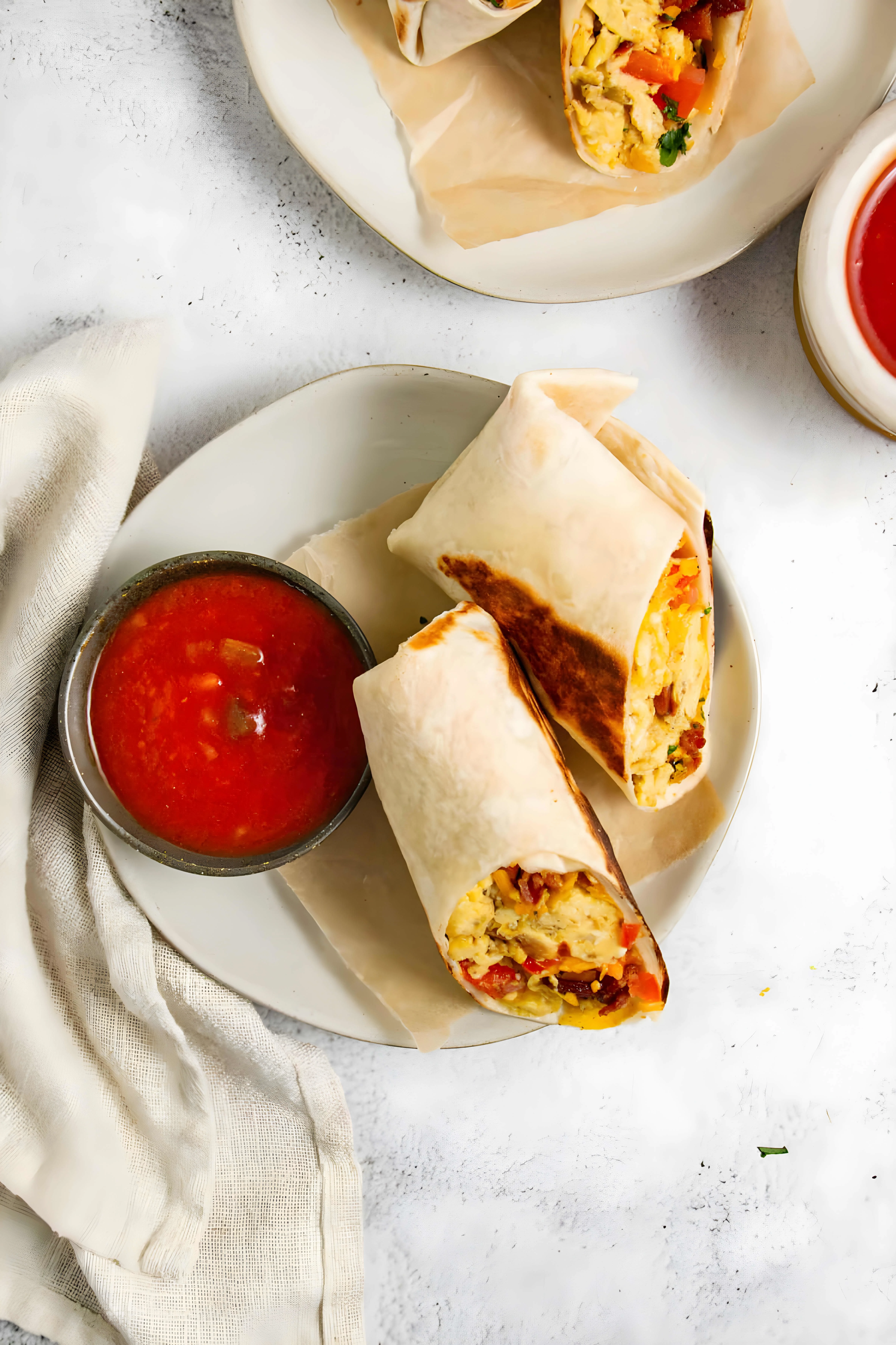 Healthy Breakfast Burritos