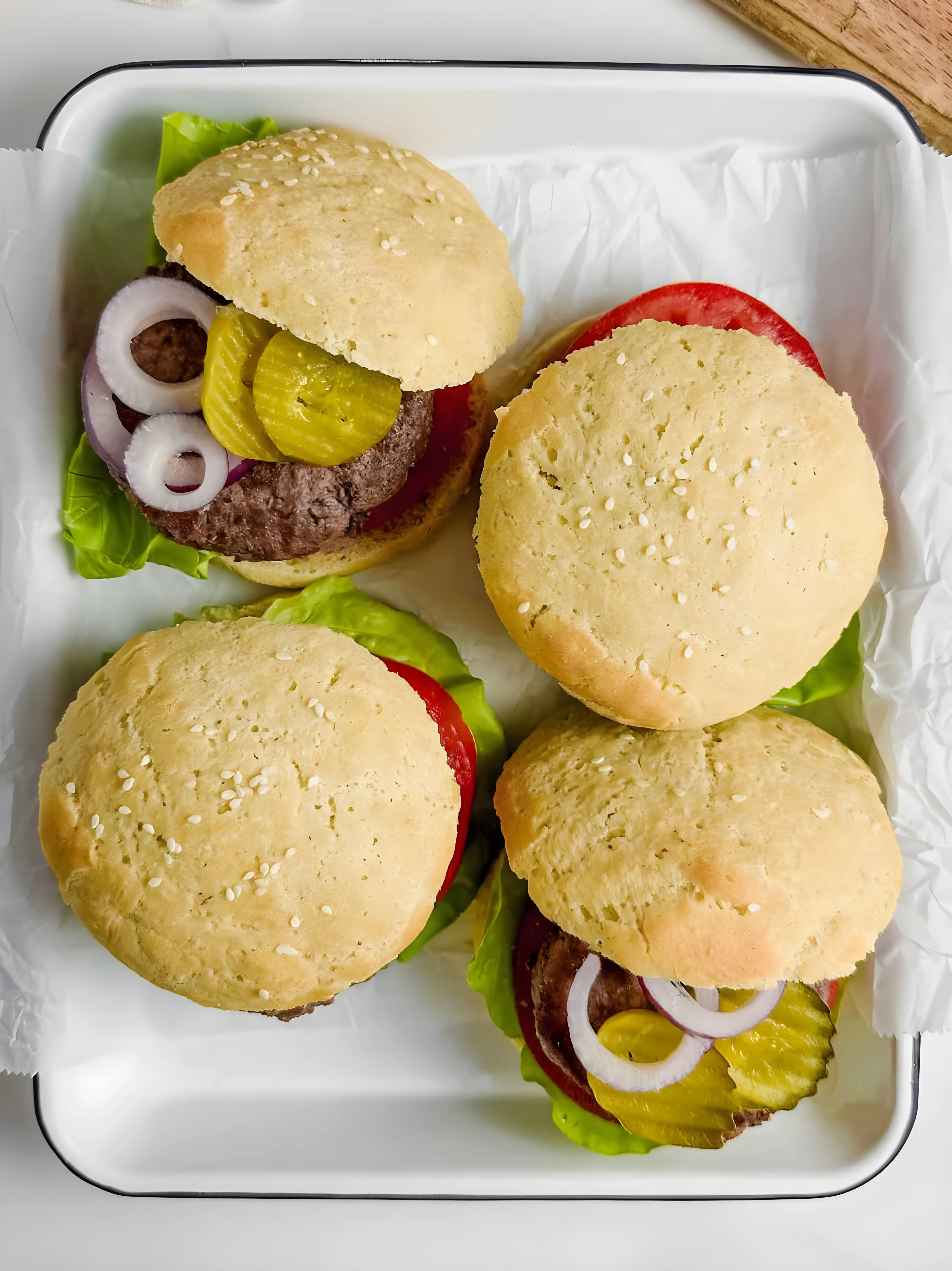 Gluten Free Hamburger Buns