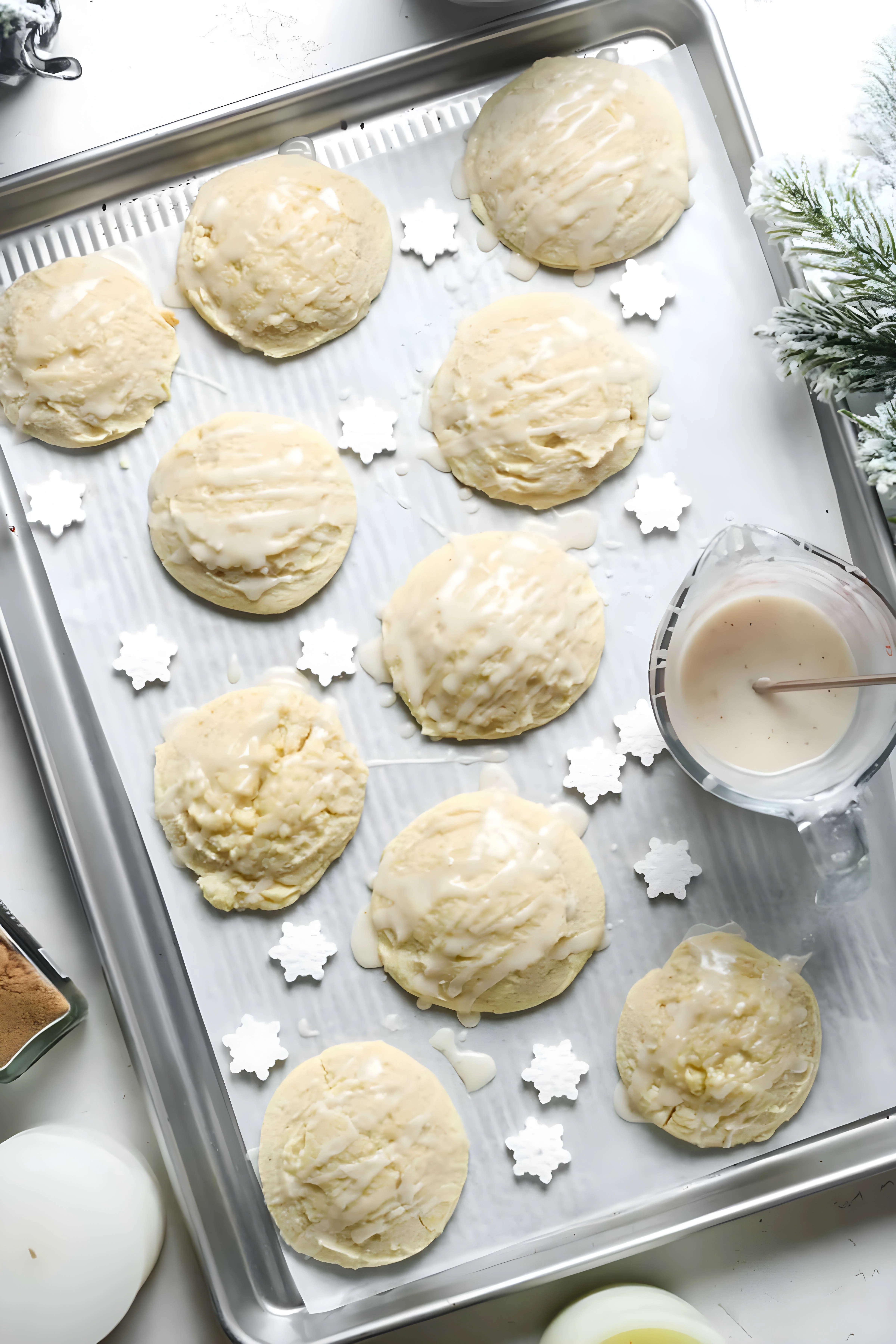 Eggnog Cookies