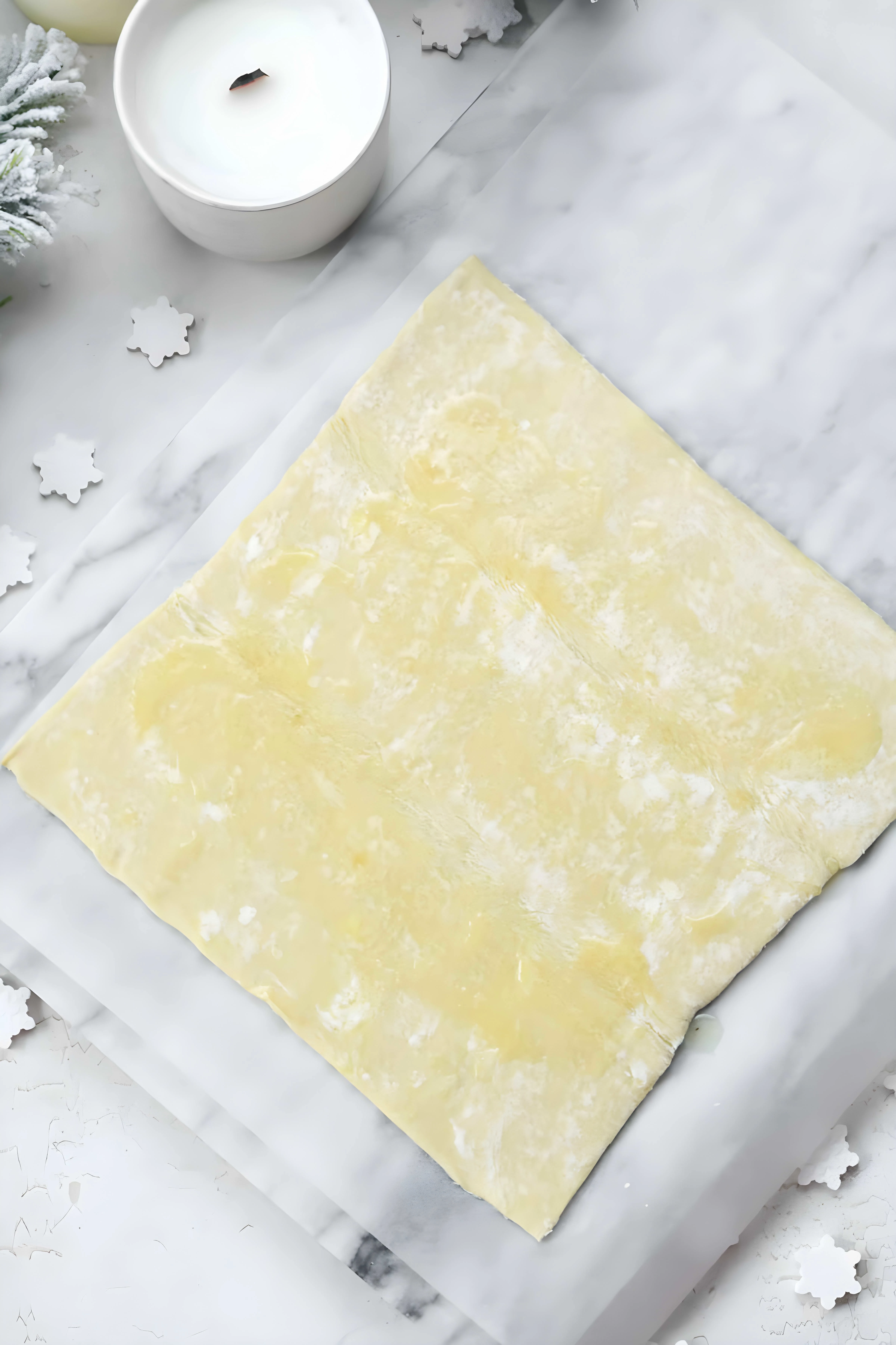 Puff Pastry Christmas Tree