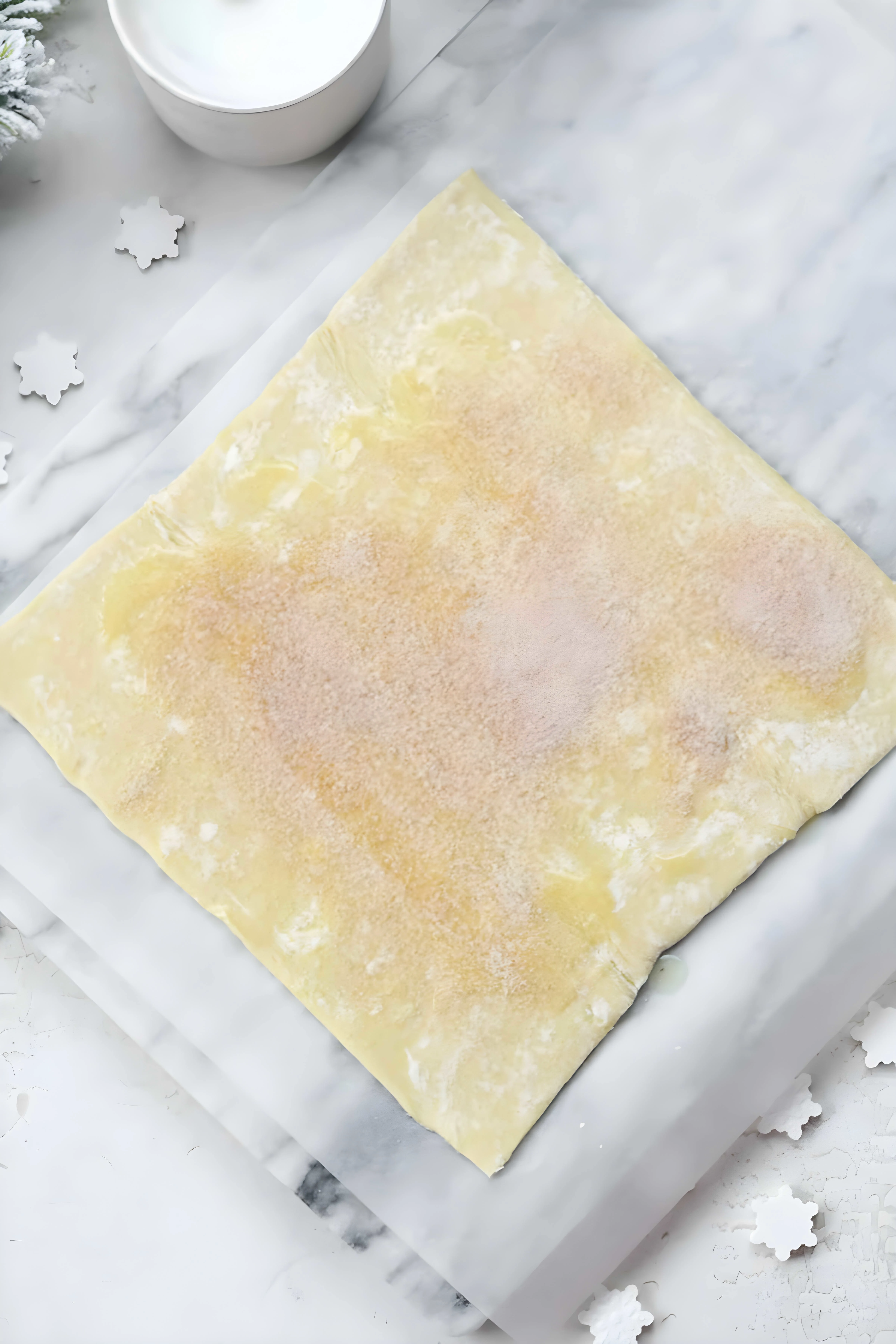 Puff Pastry Christmas Tree