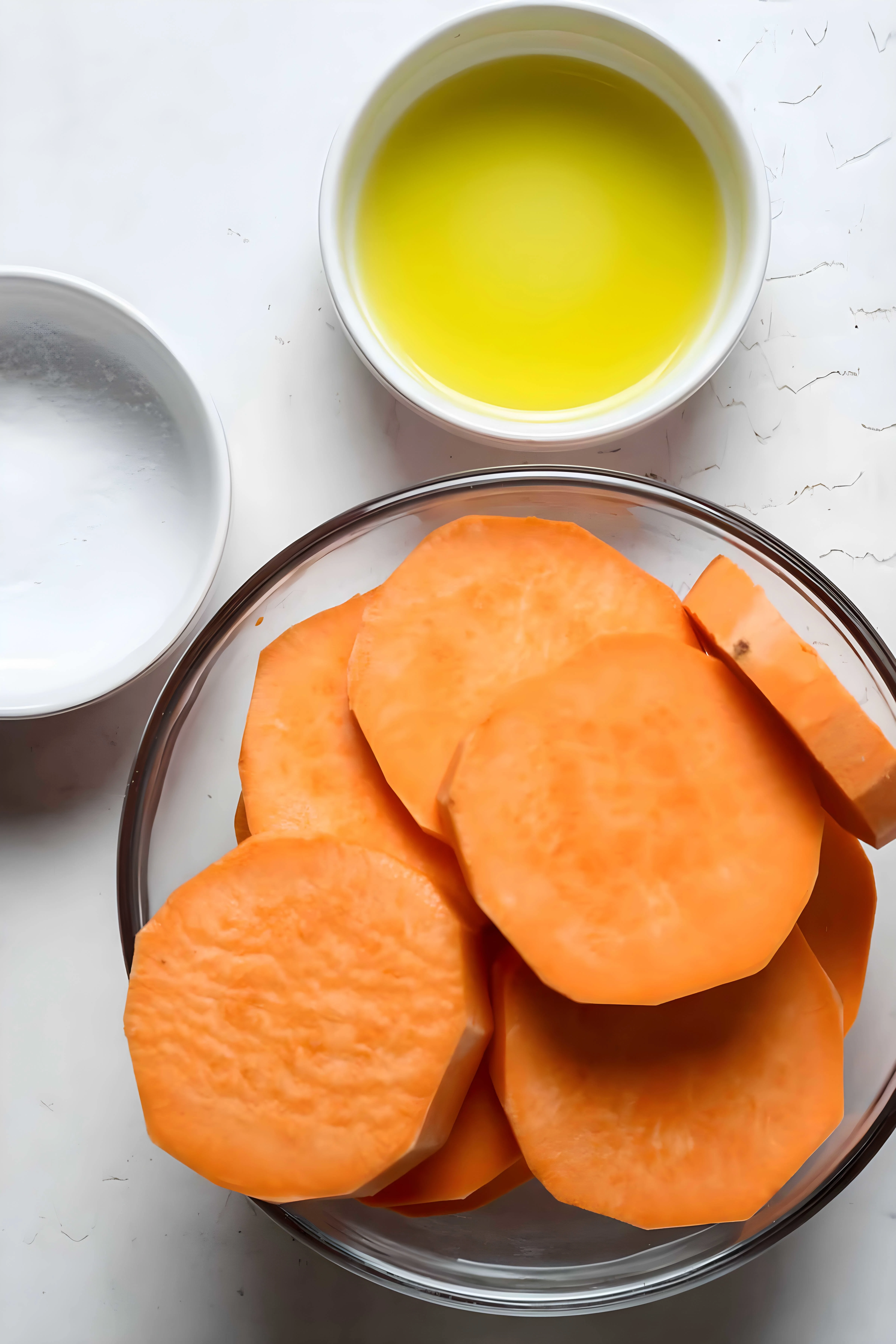 Baked Sweet Potato Slices