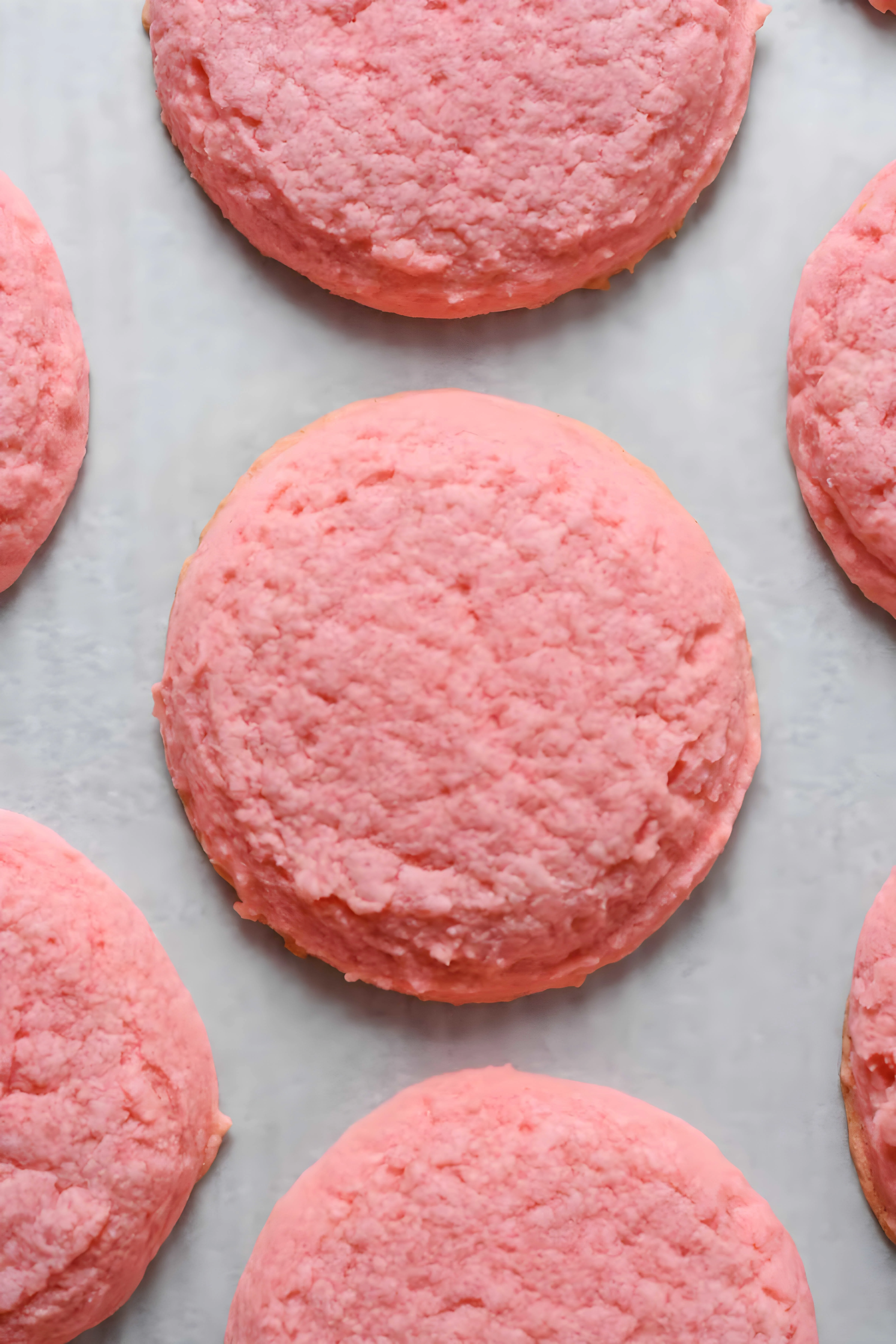 Pink Sugar Cookies