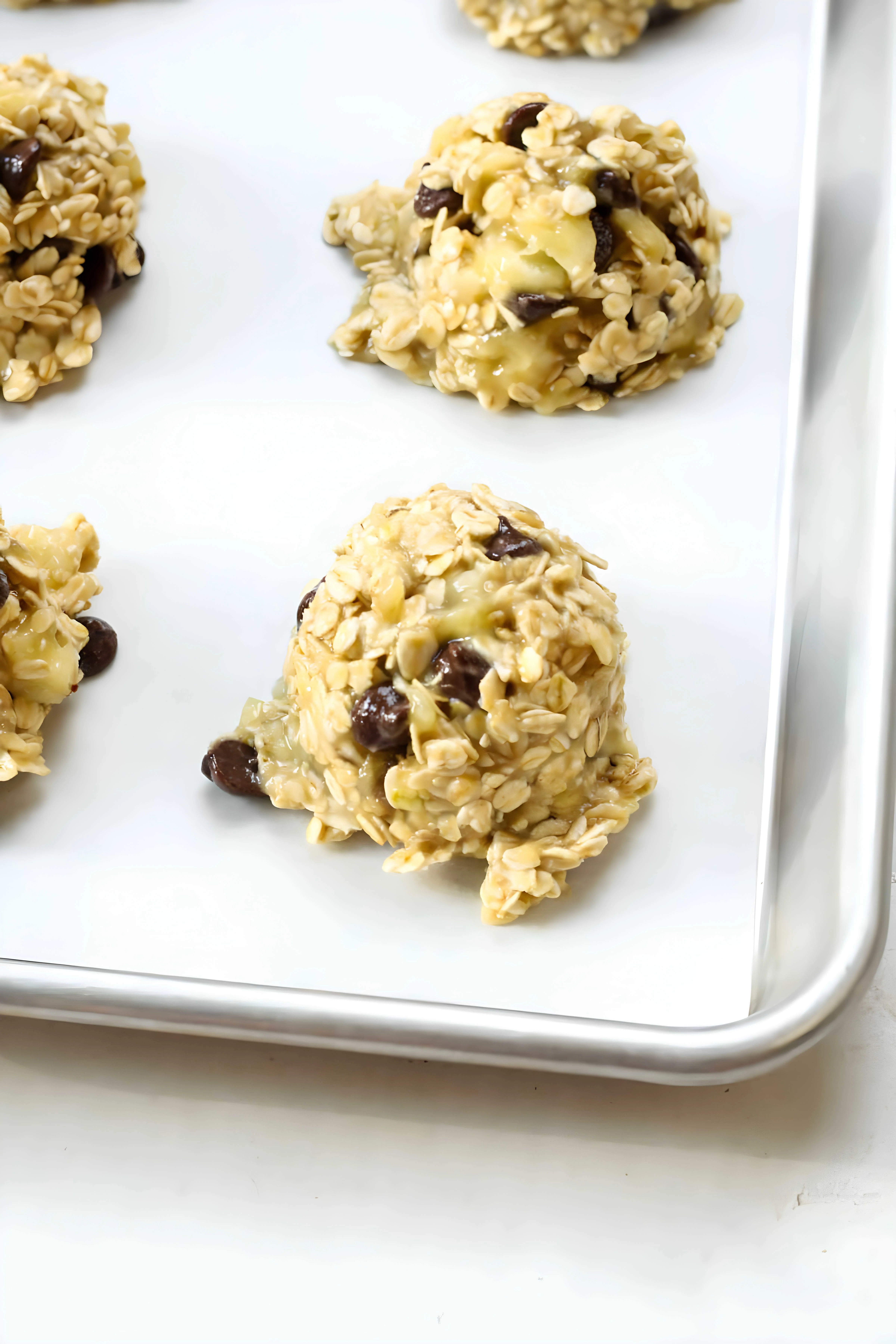 3 Ingredient Banana Oatmeal Cookies