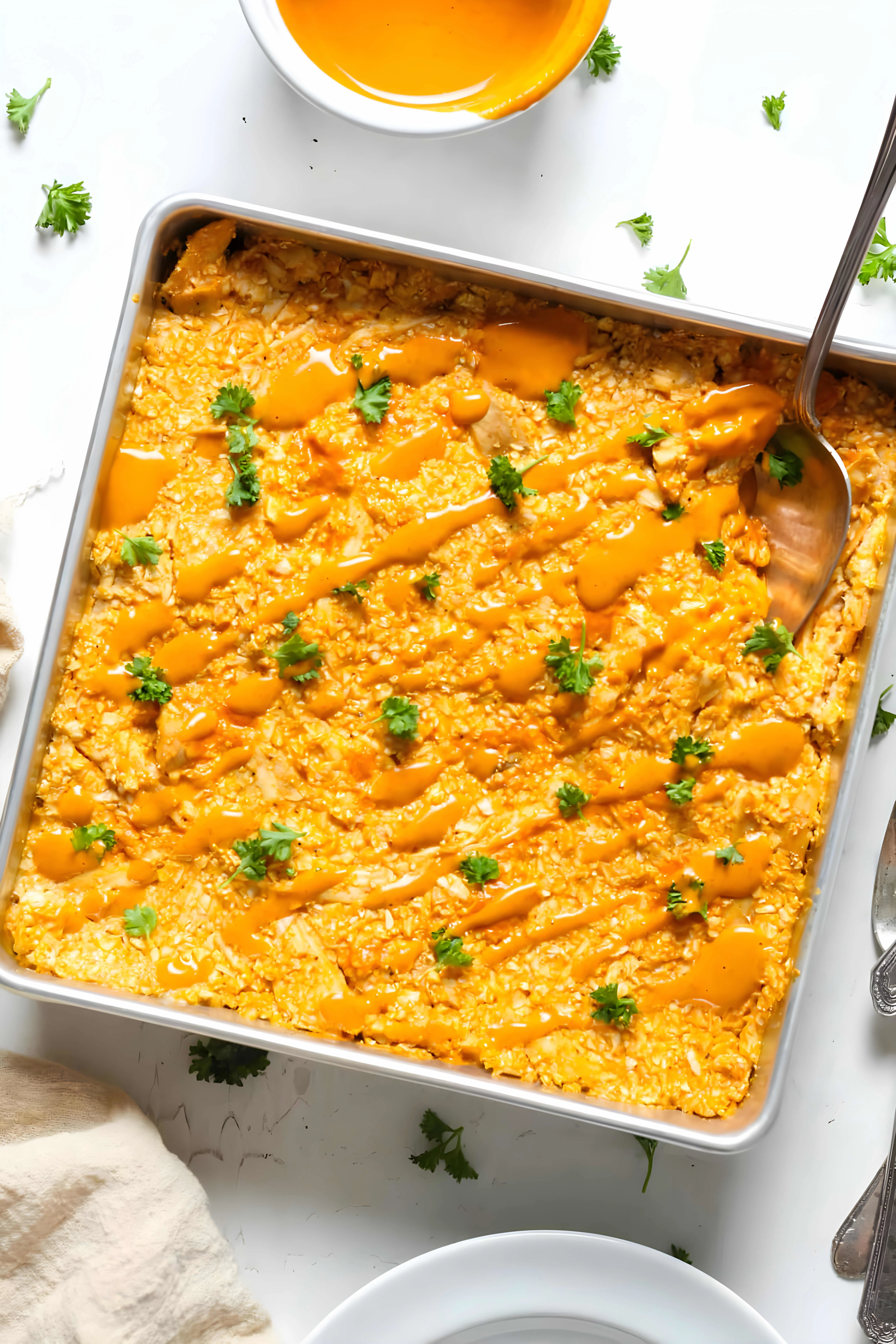 Buffalo Chicken Casserole