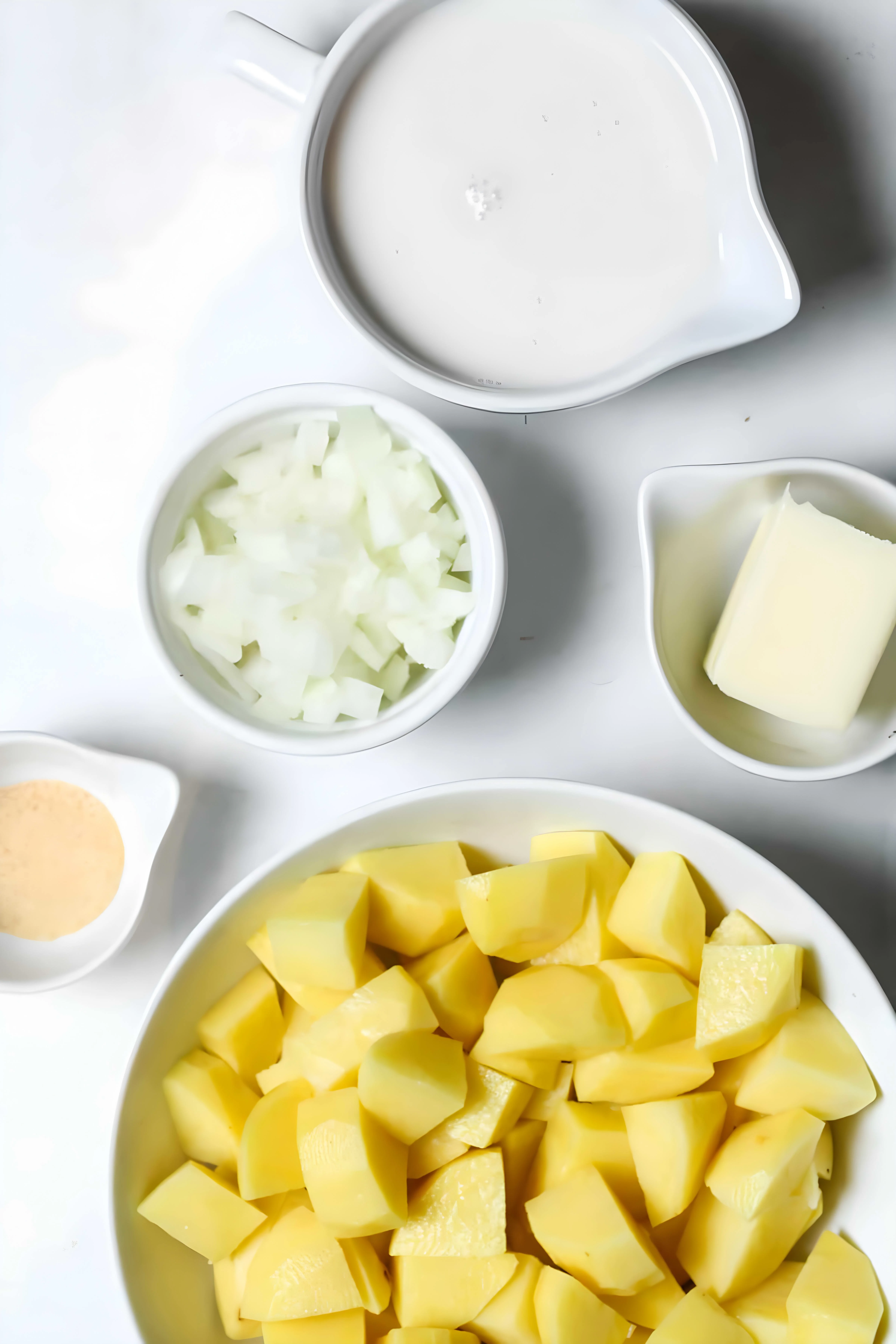 4 Ingredient Potato Soup