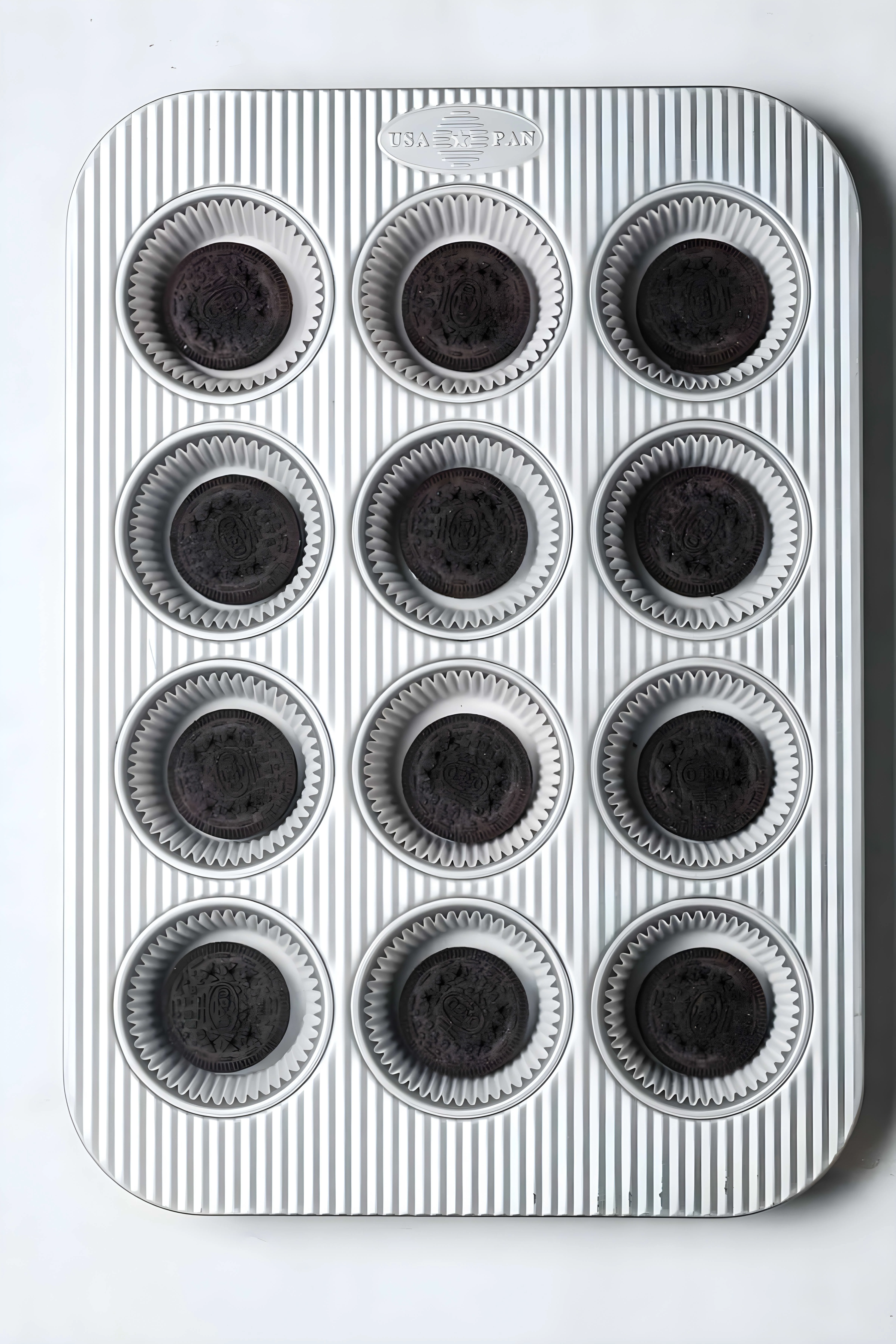 Mini Oreo Cheesecakes