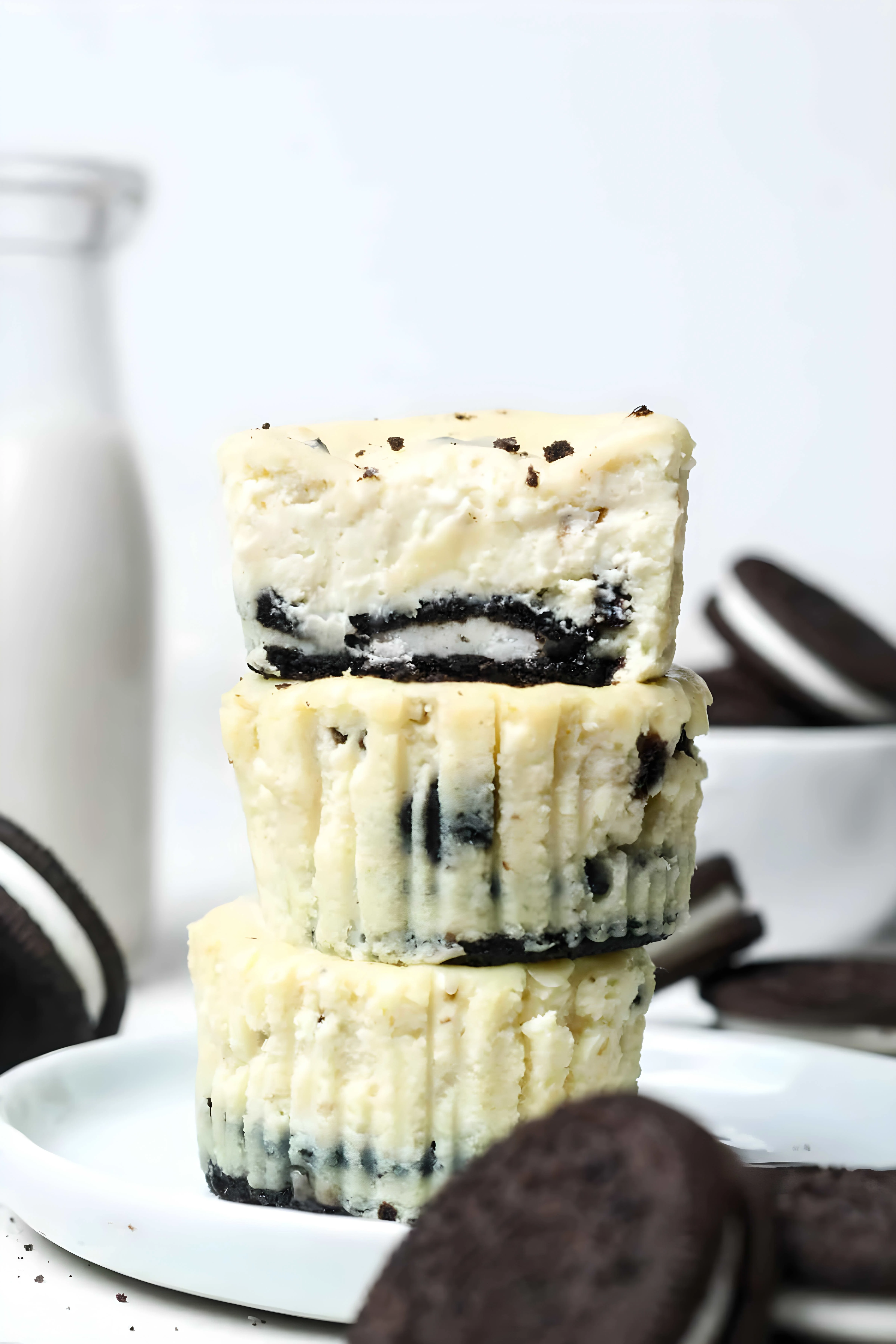 Mini Oreo Cheesecakes