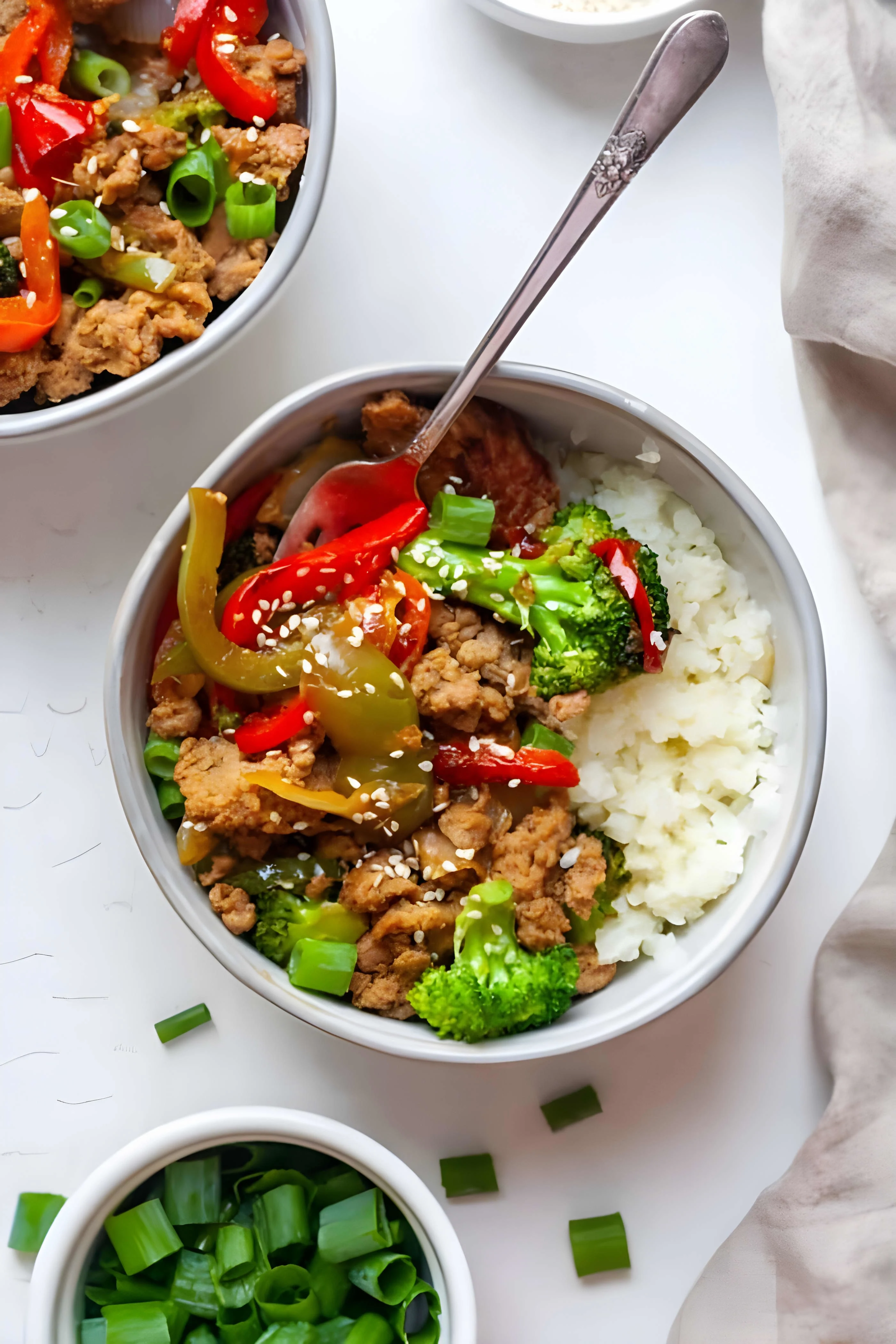 Ground Turkey Teriyaki Bowls (Whole30, AIP)