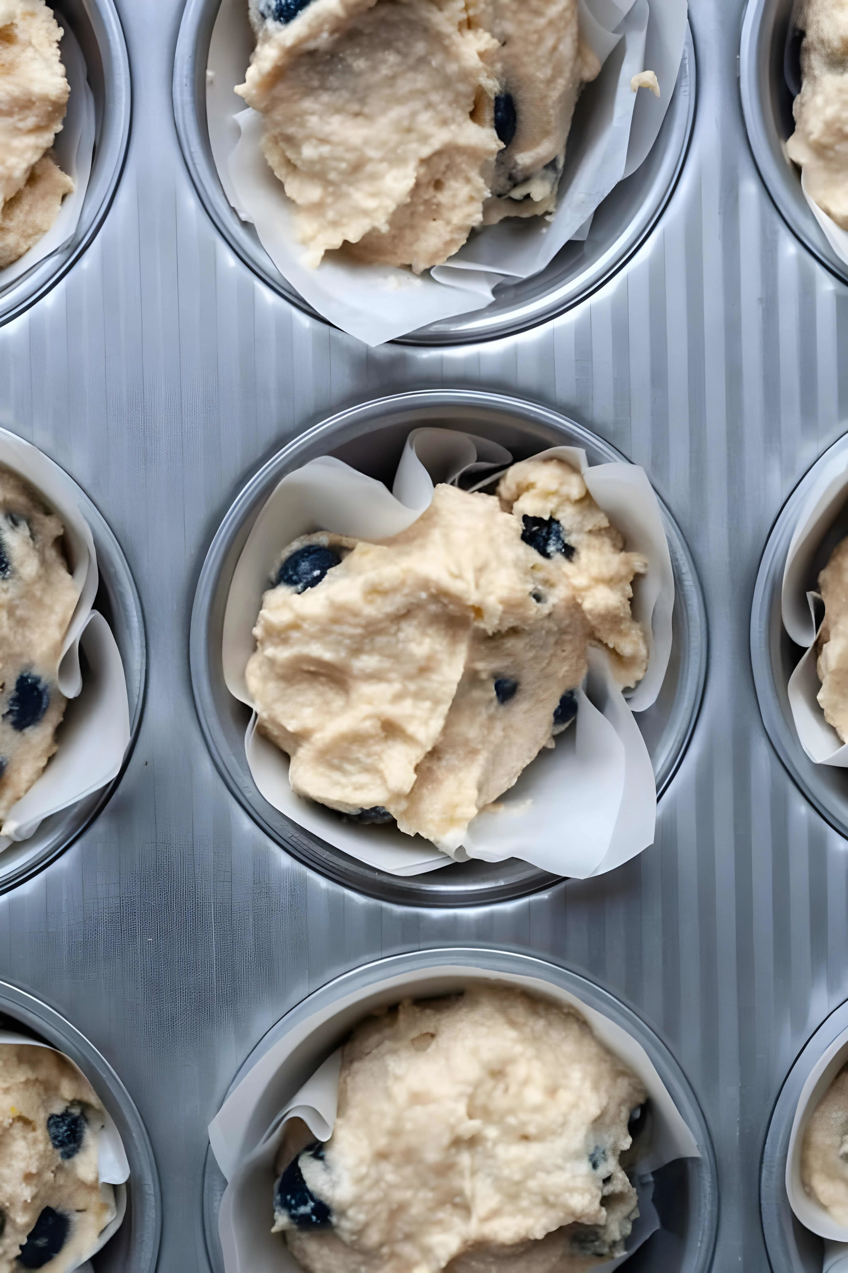 Cassava Flour Blueberry Lemon Muffins (Gluten Free)