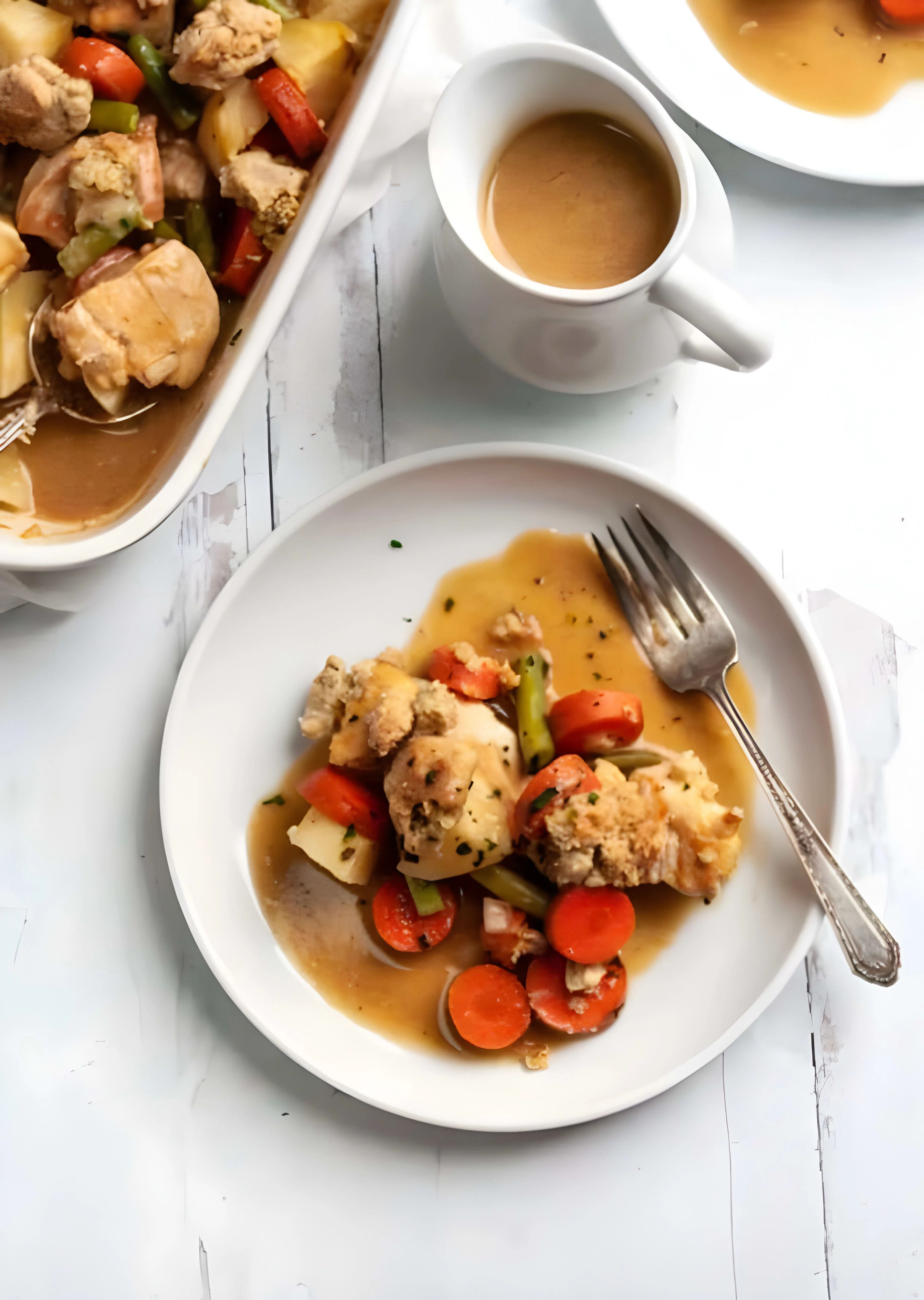 Chicken Pot Pie Casserole