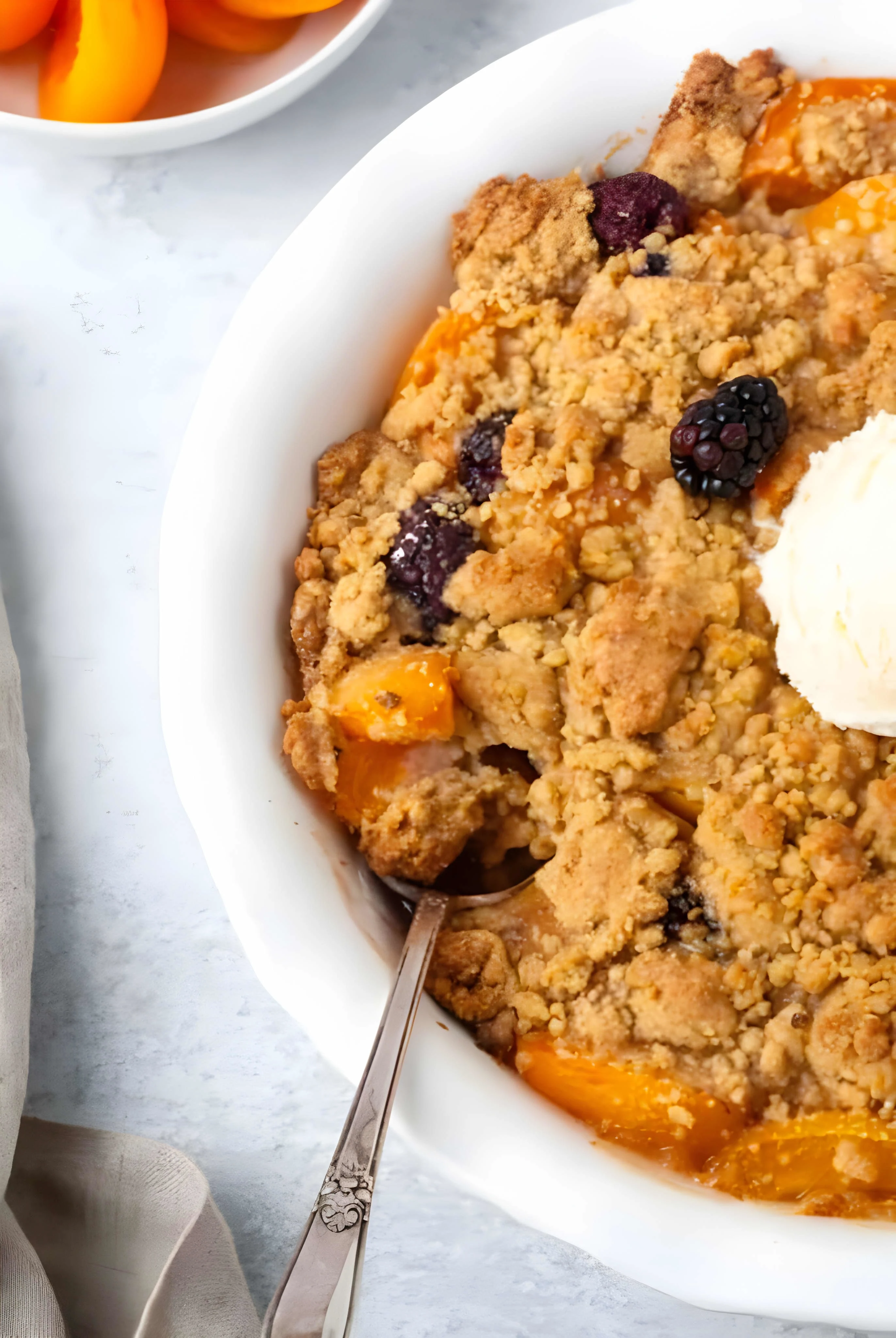 Gluten Free Blackberry Cobbler