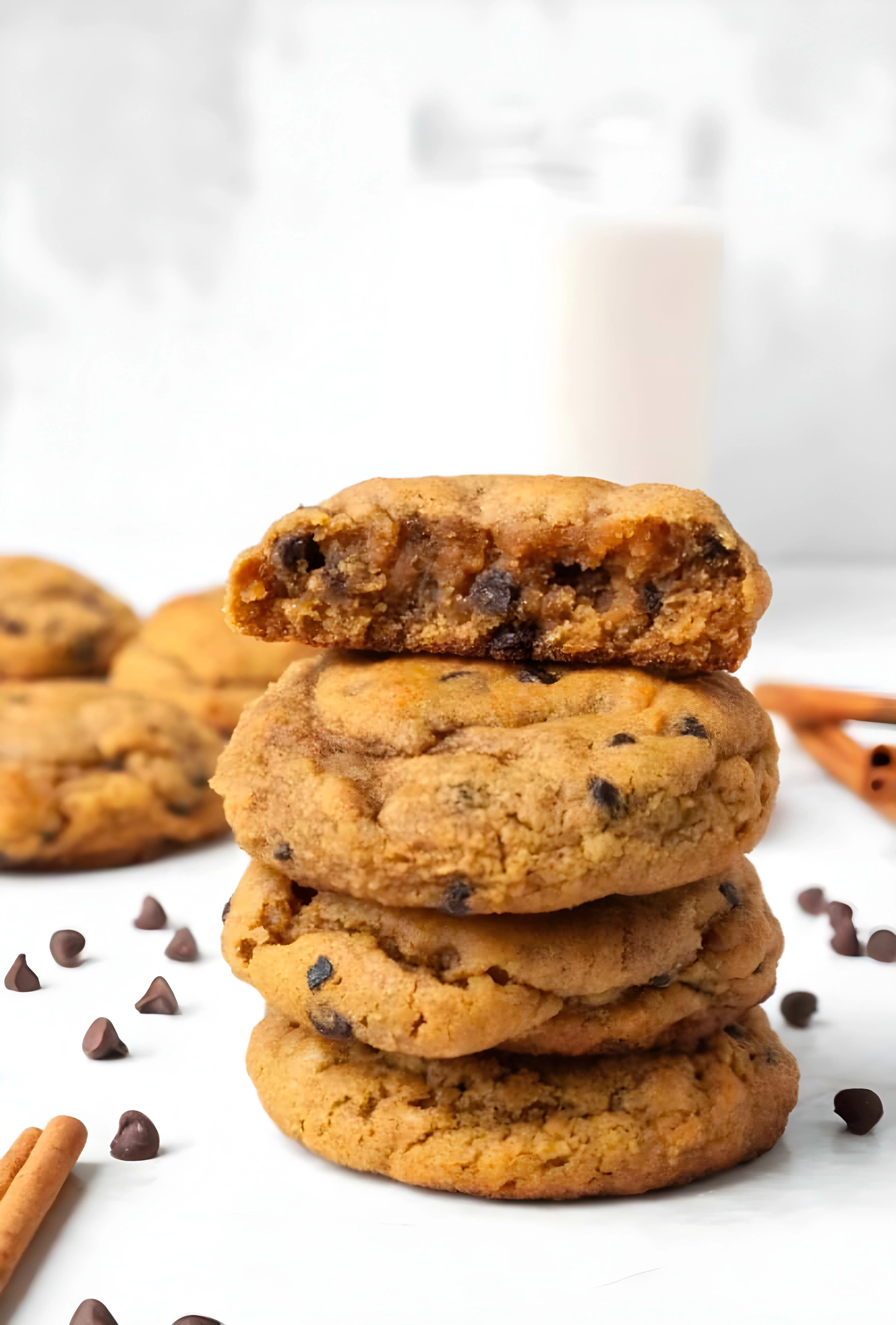 Paleo Gingerbread Chocolate Chip Cookies
