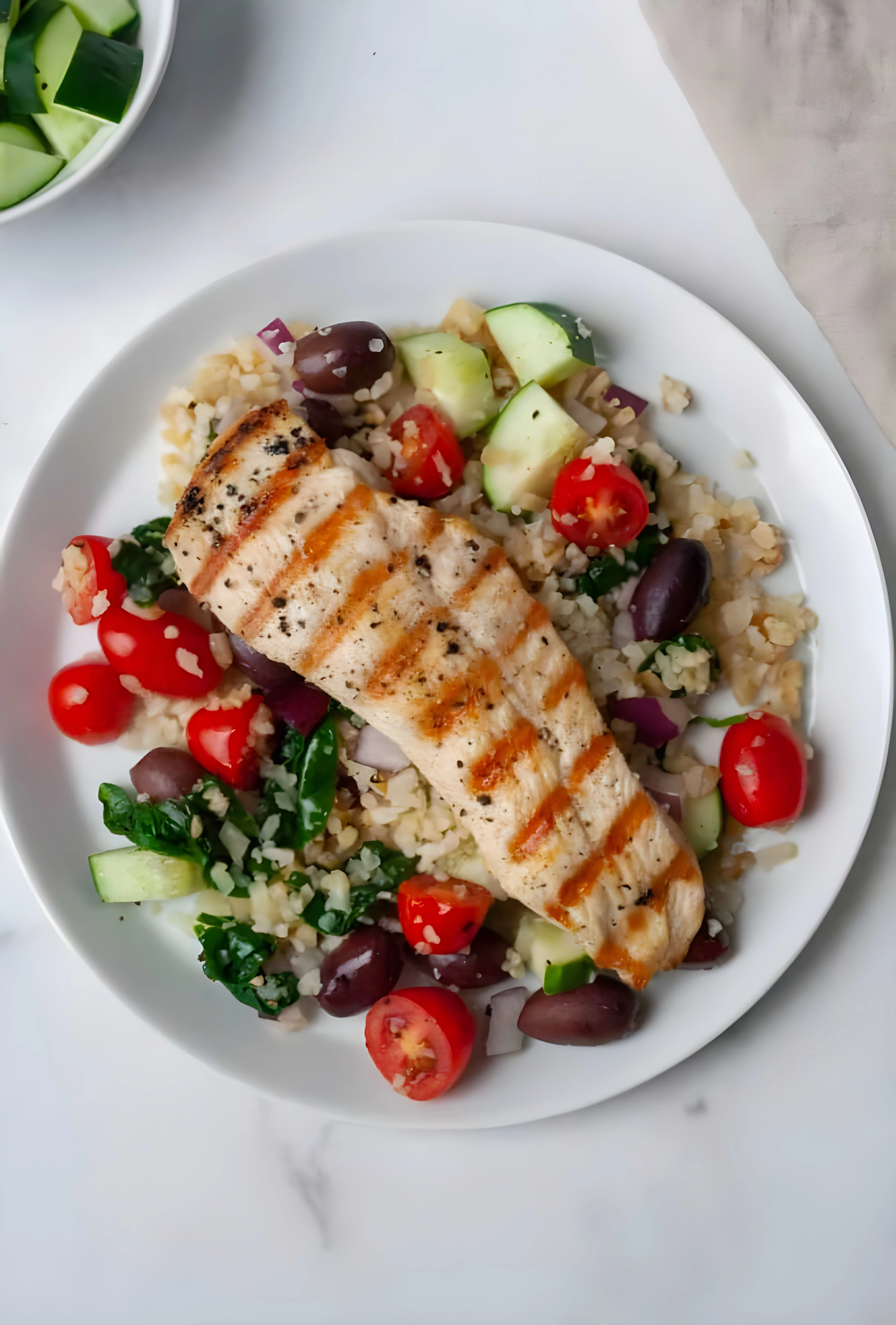 Whole30 Greek Chicken Skillet