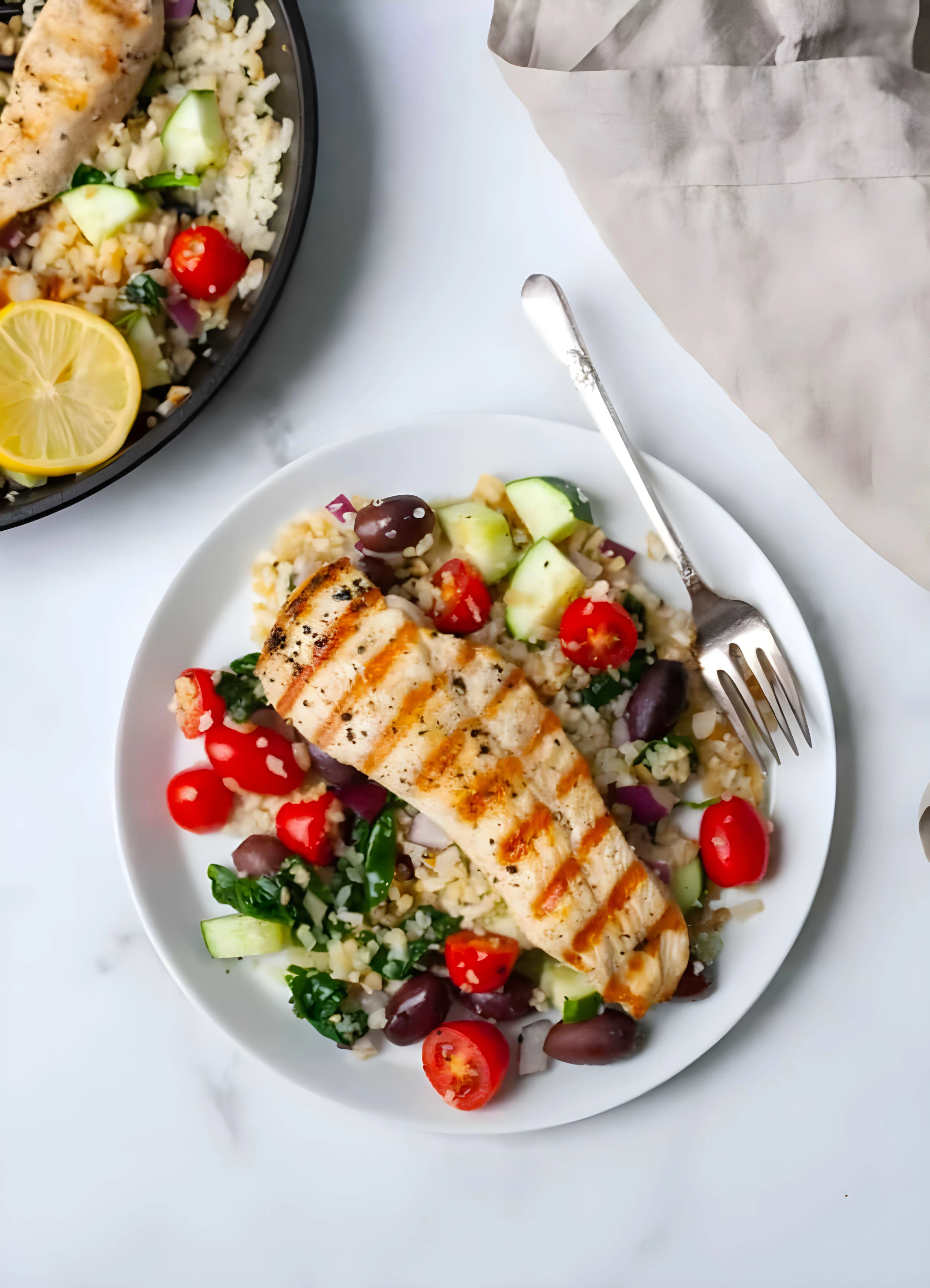 Whole30 Greek Chicken Skillet