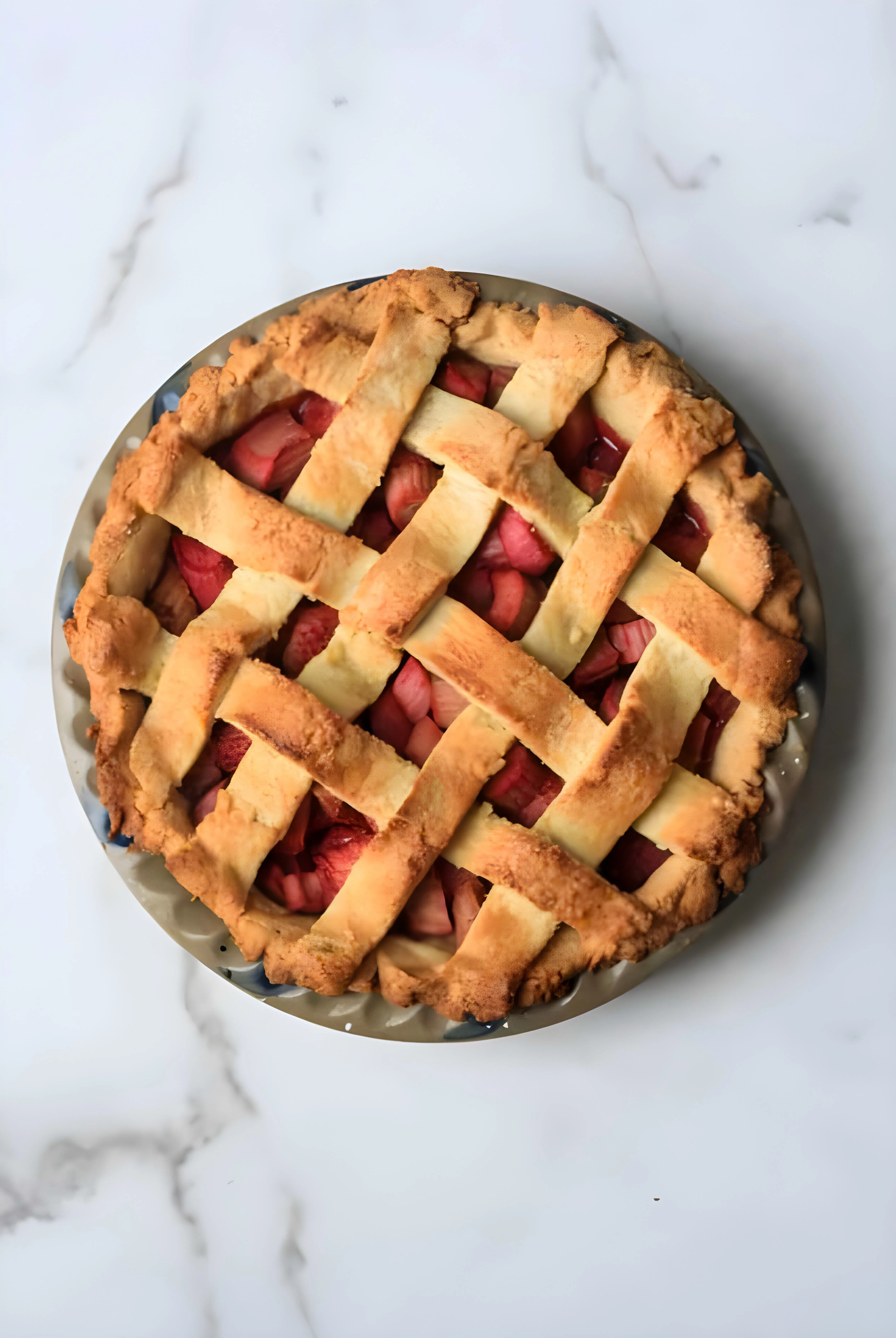 Paleo Strawberry Rhubarb Pie