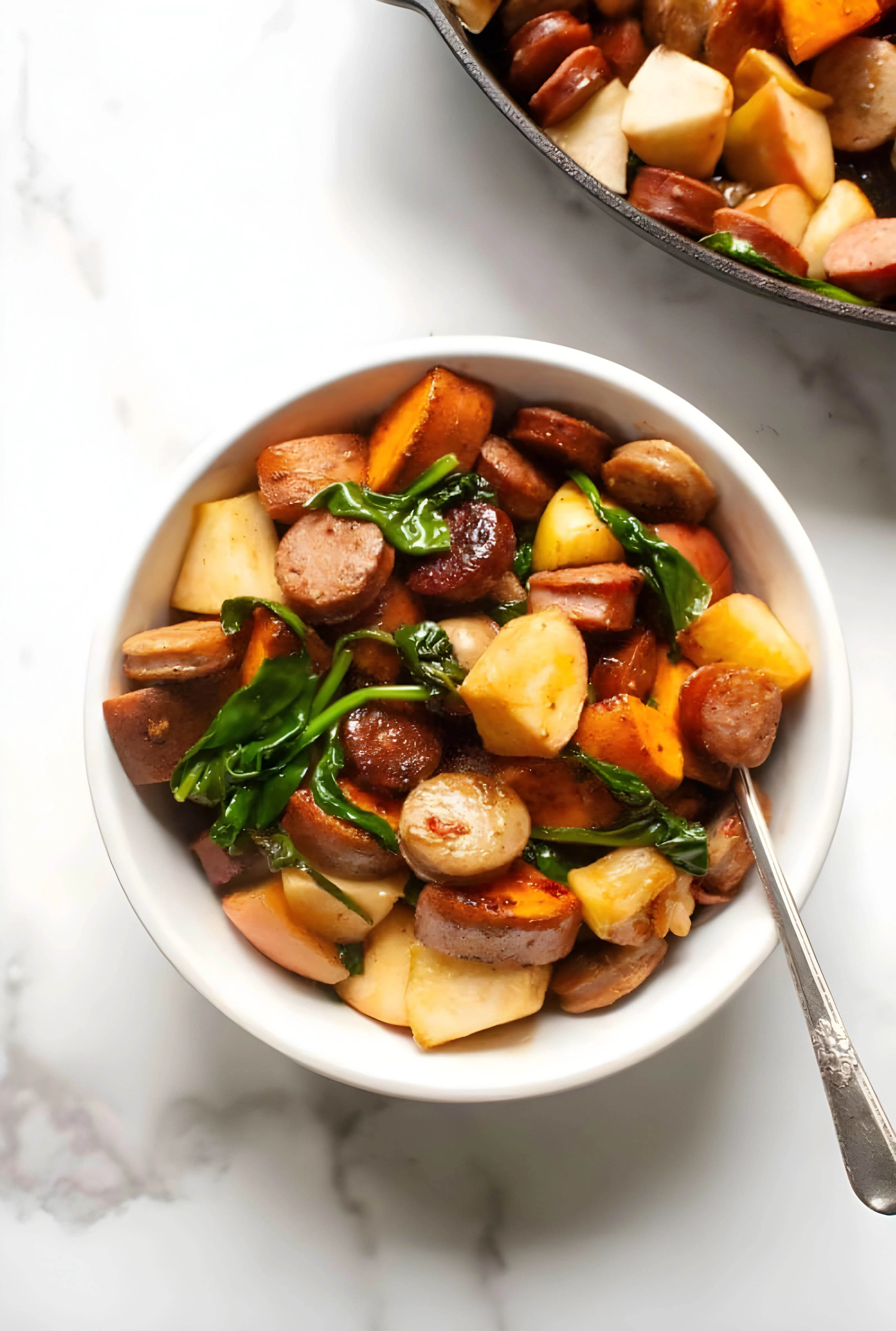 Whole30 Sweet Sausage Hash