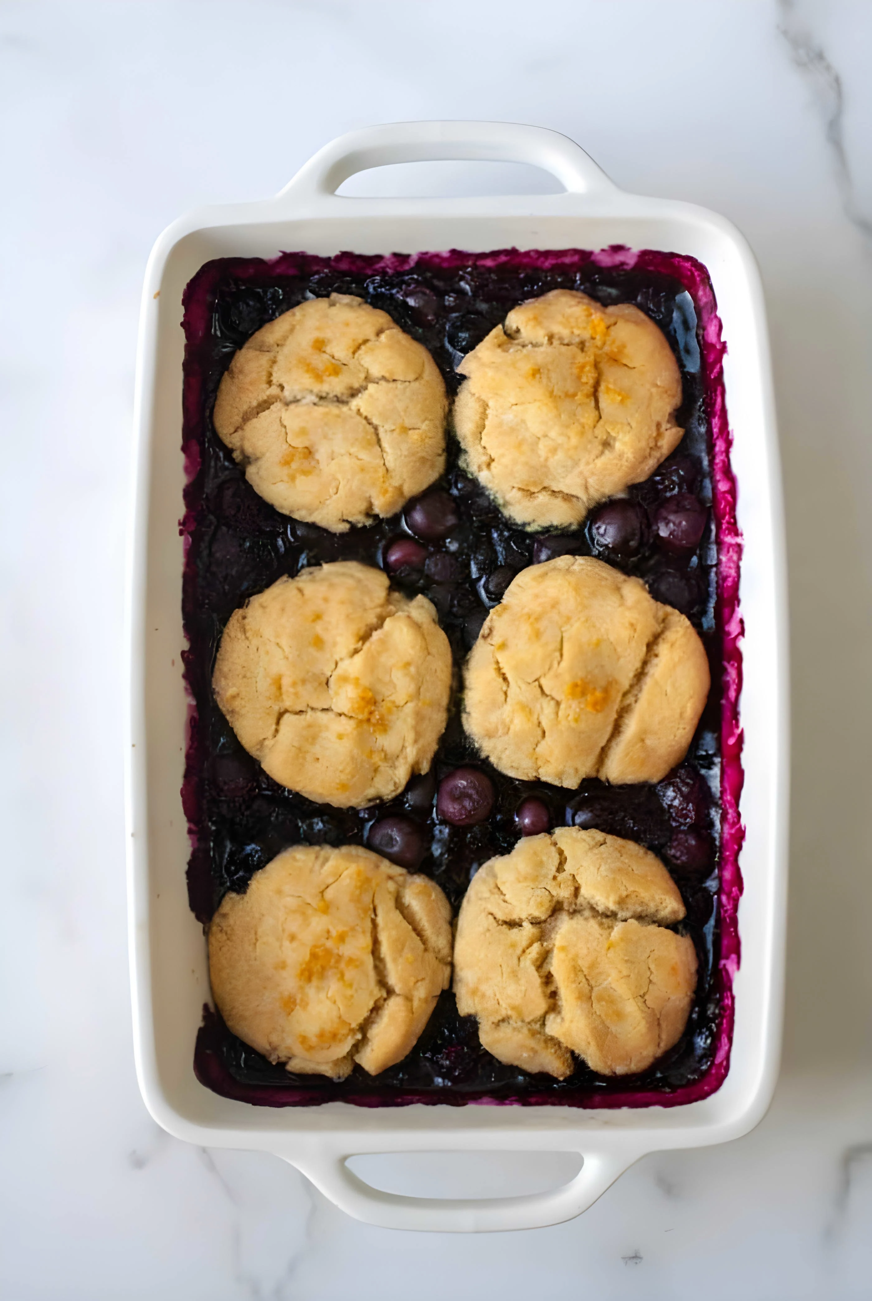Gluten Free Blueberry Cobbler