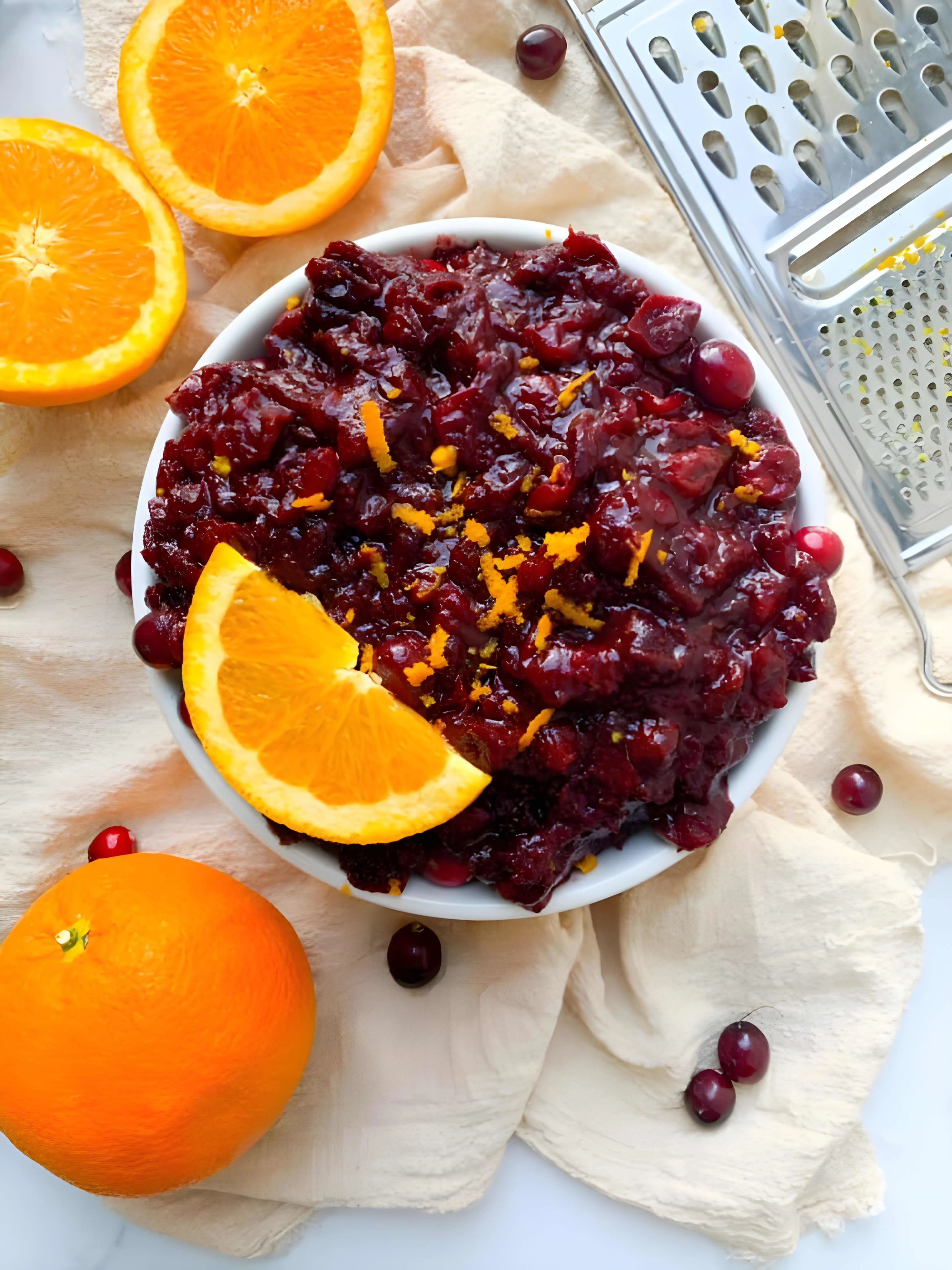 Paleo Cranberry Sauce (Whole30, Vegan)