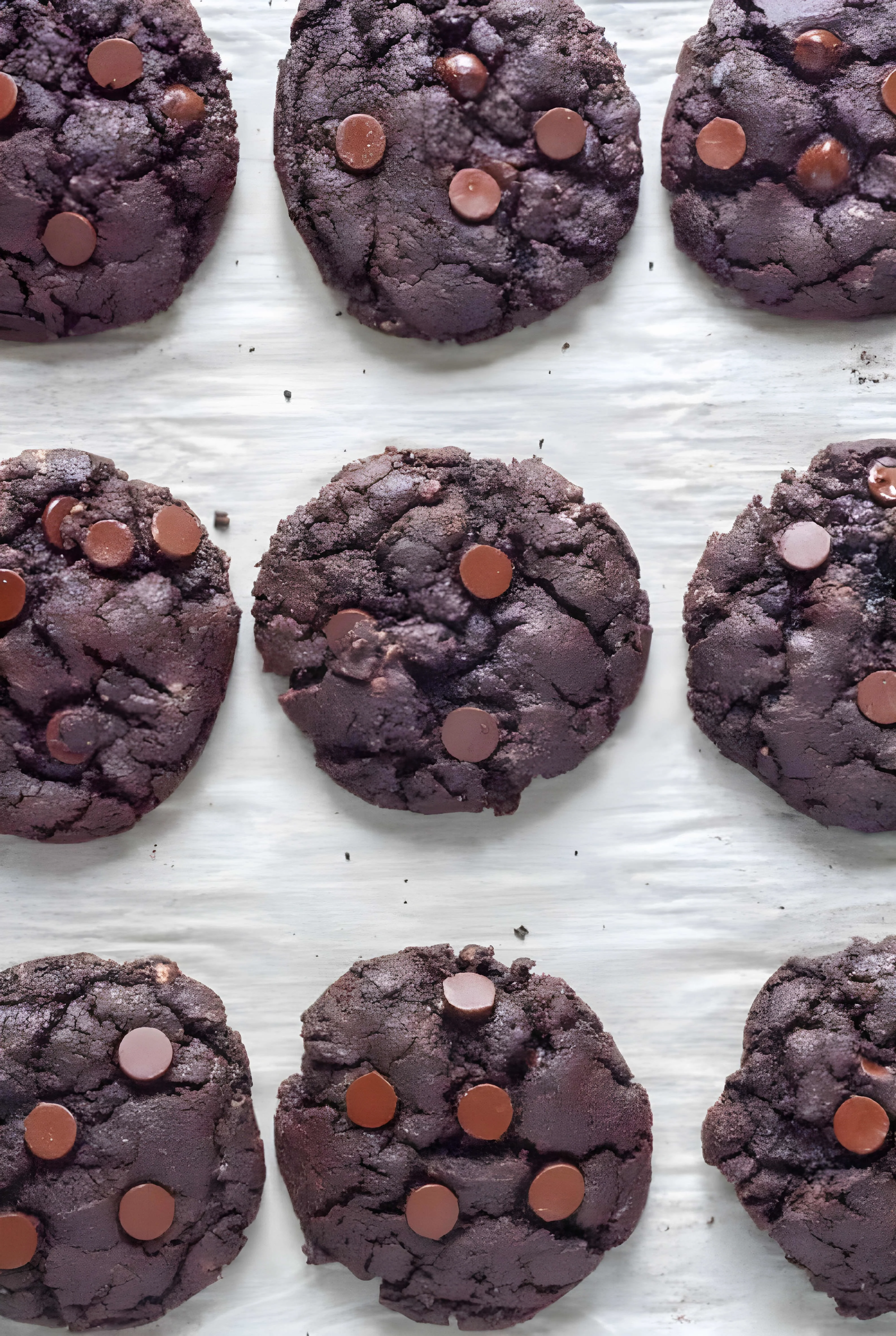 Paleo Double Chocolate Chip Cookies