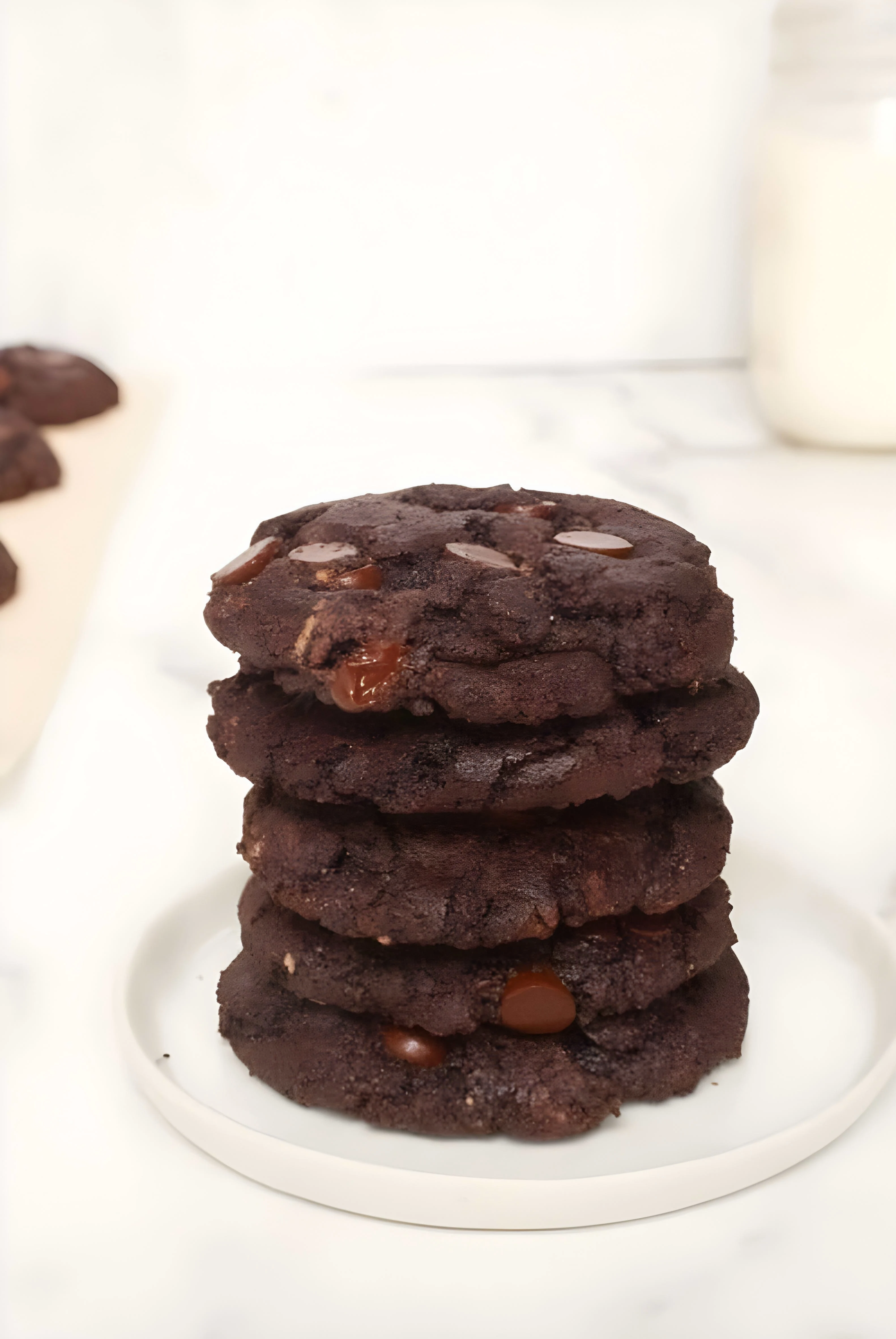 Paleo Double Chocolate Chip Cookies