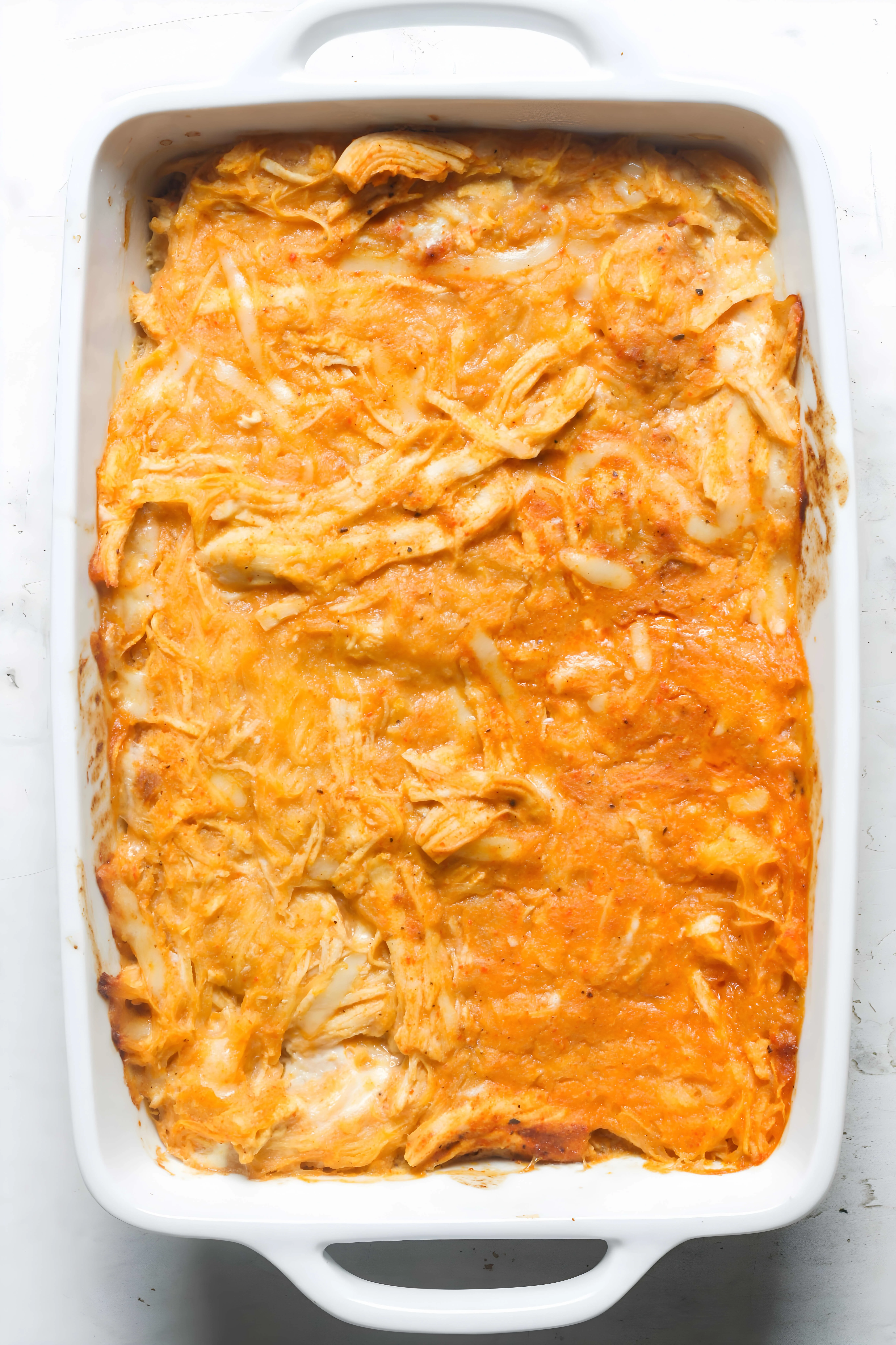 Buffalo Chicken Spaghetti Squash