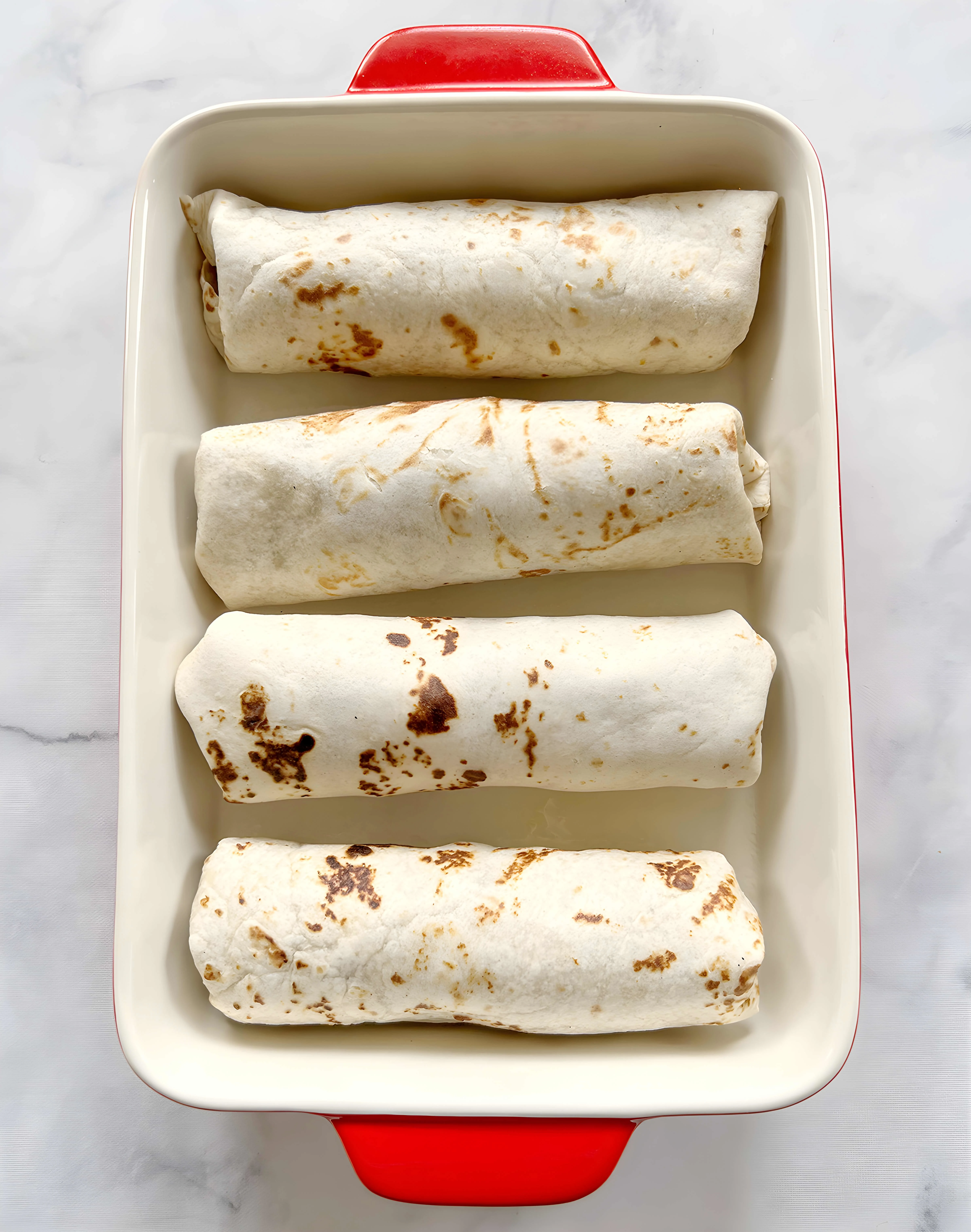 Baked Beef Chimichangas