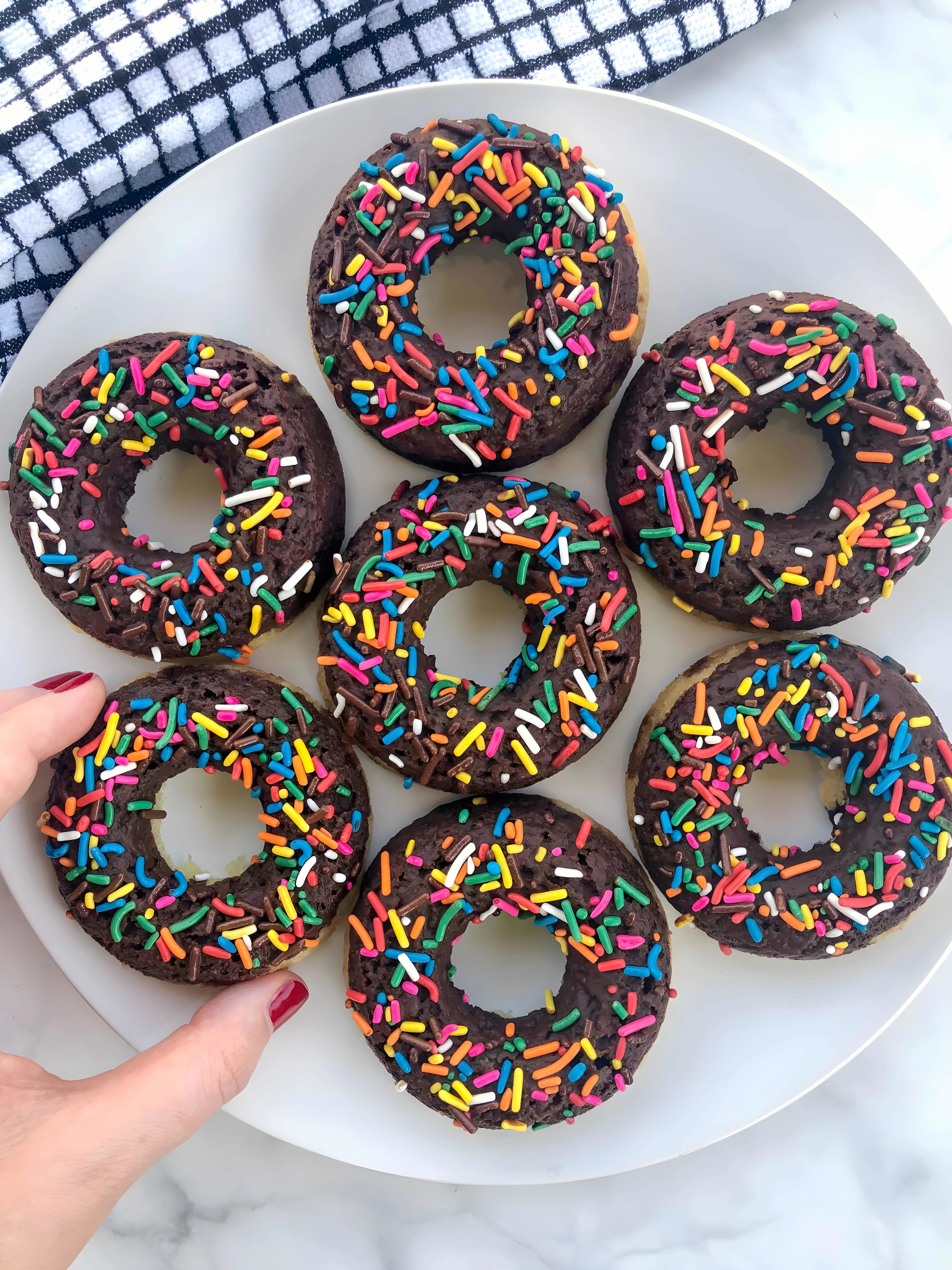 Baked Vegan Donuts