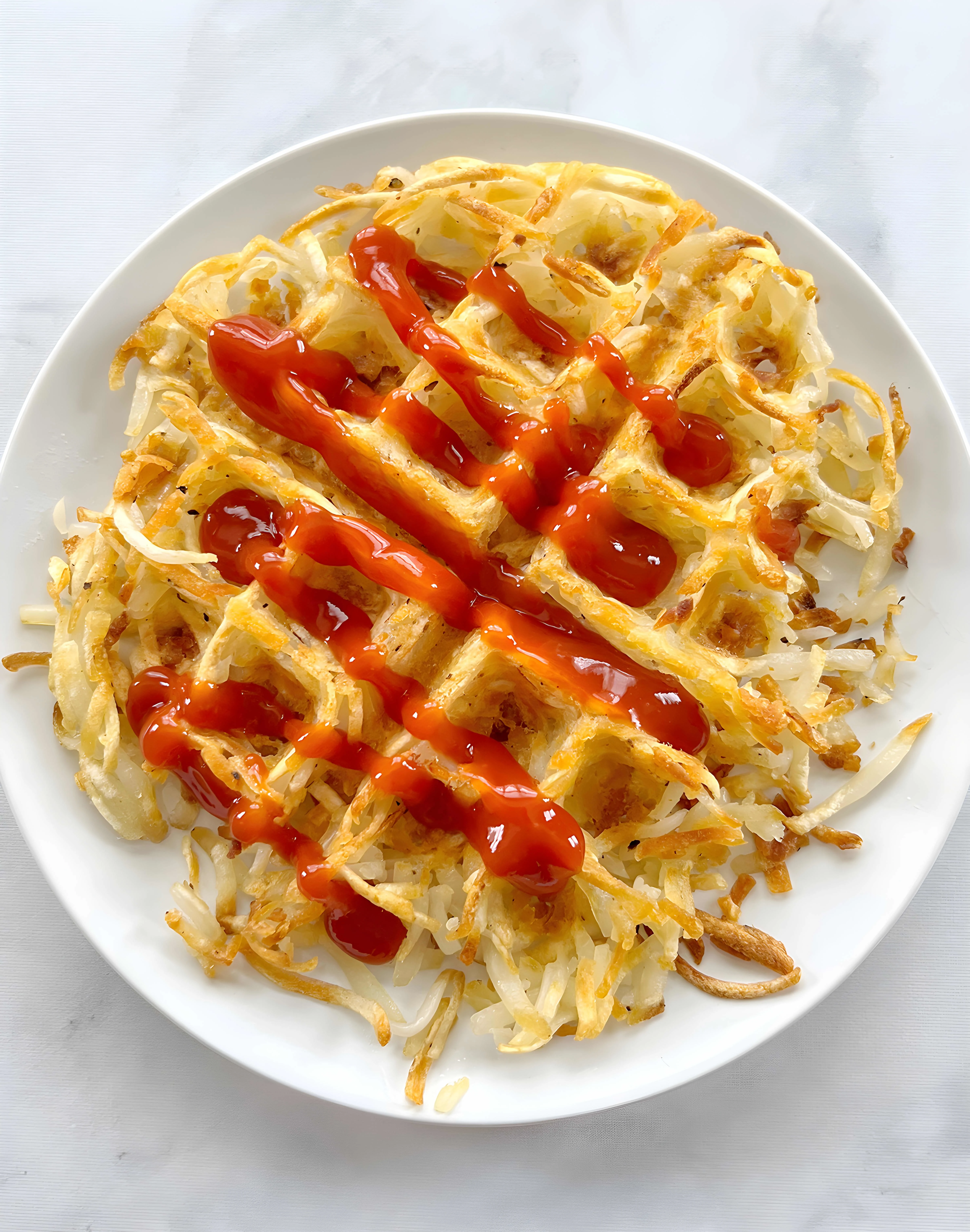 Vegan Hash Brown Waffles