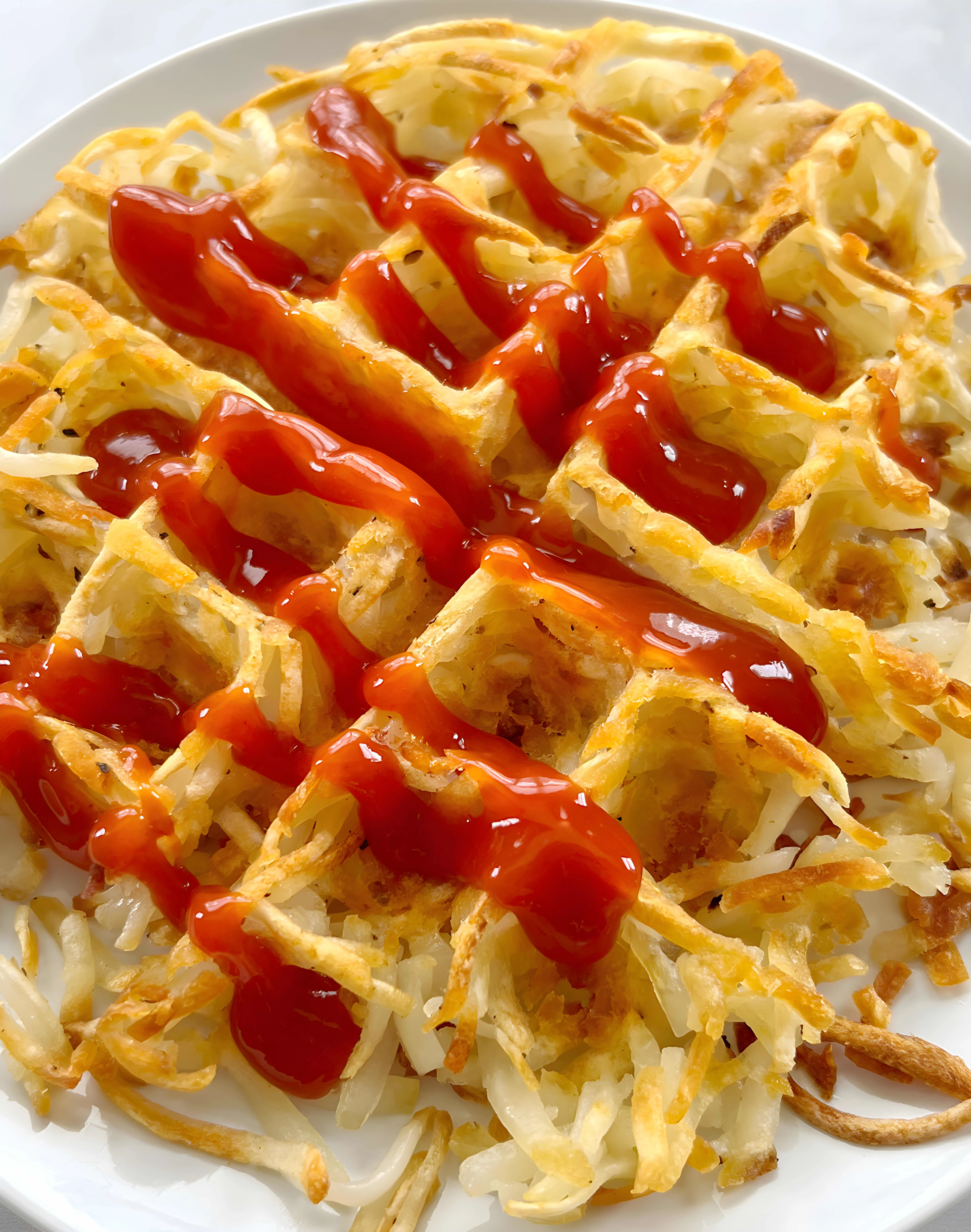 Vegan Hash Brown Waffles