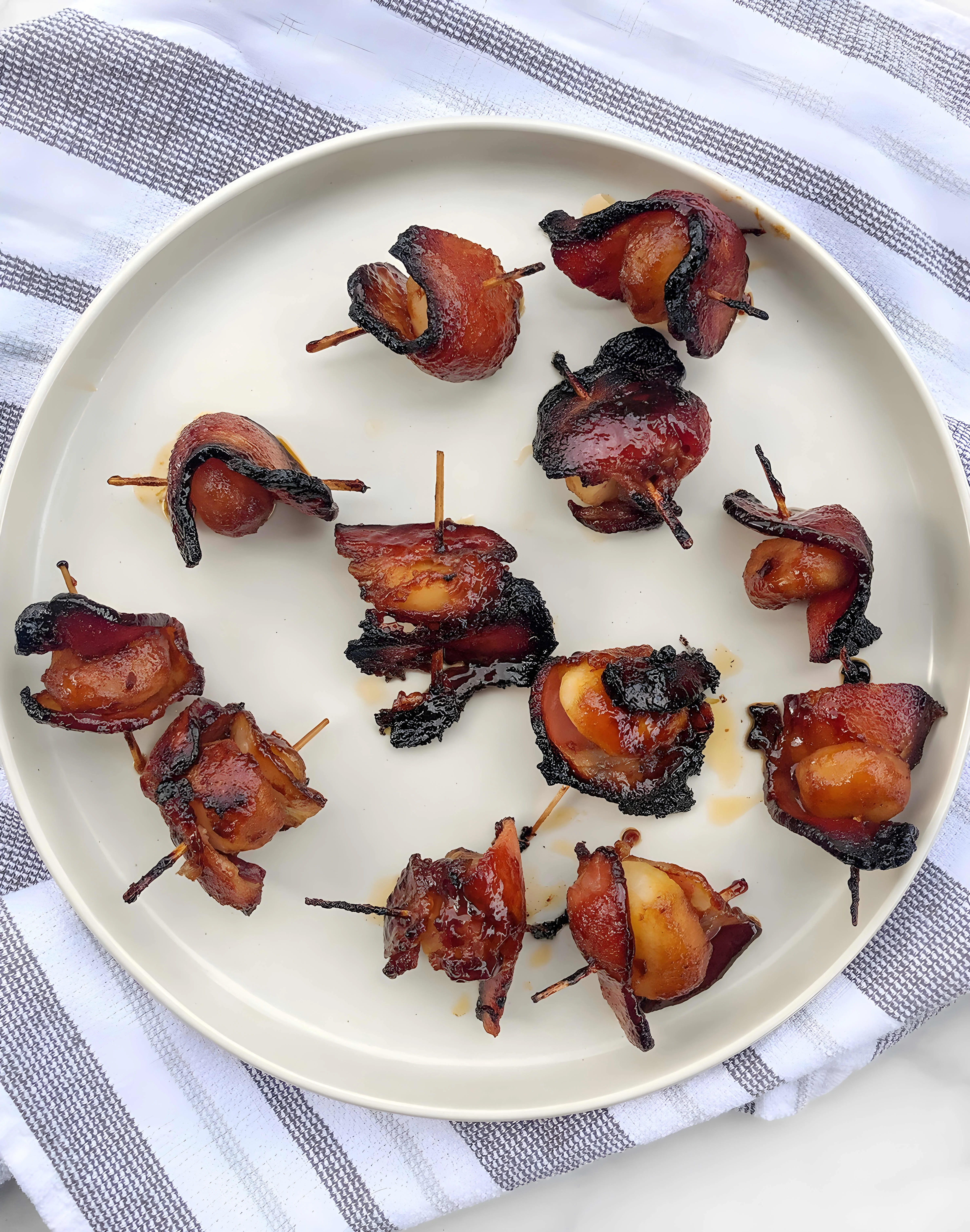 Bacon Wrapped Water Chestnuts