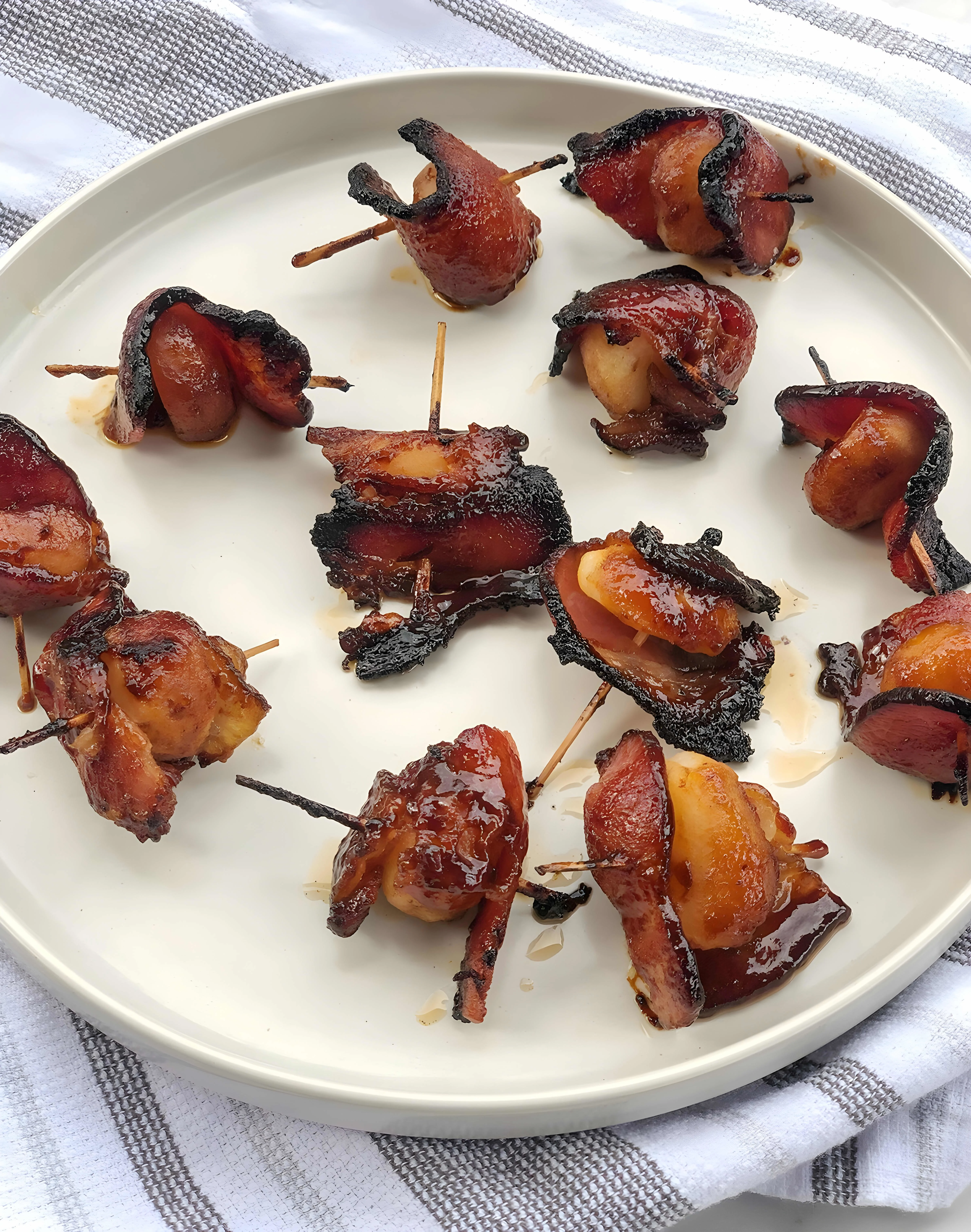 Bacon Wrapped Water Chestnuts
