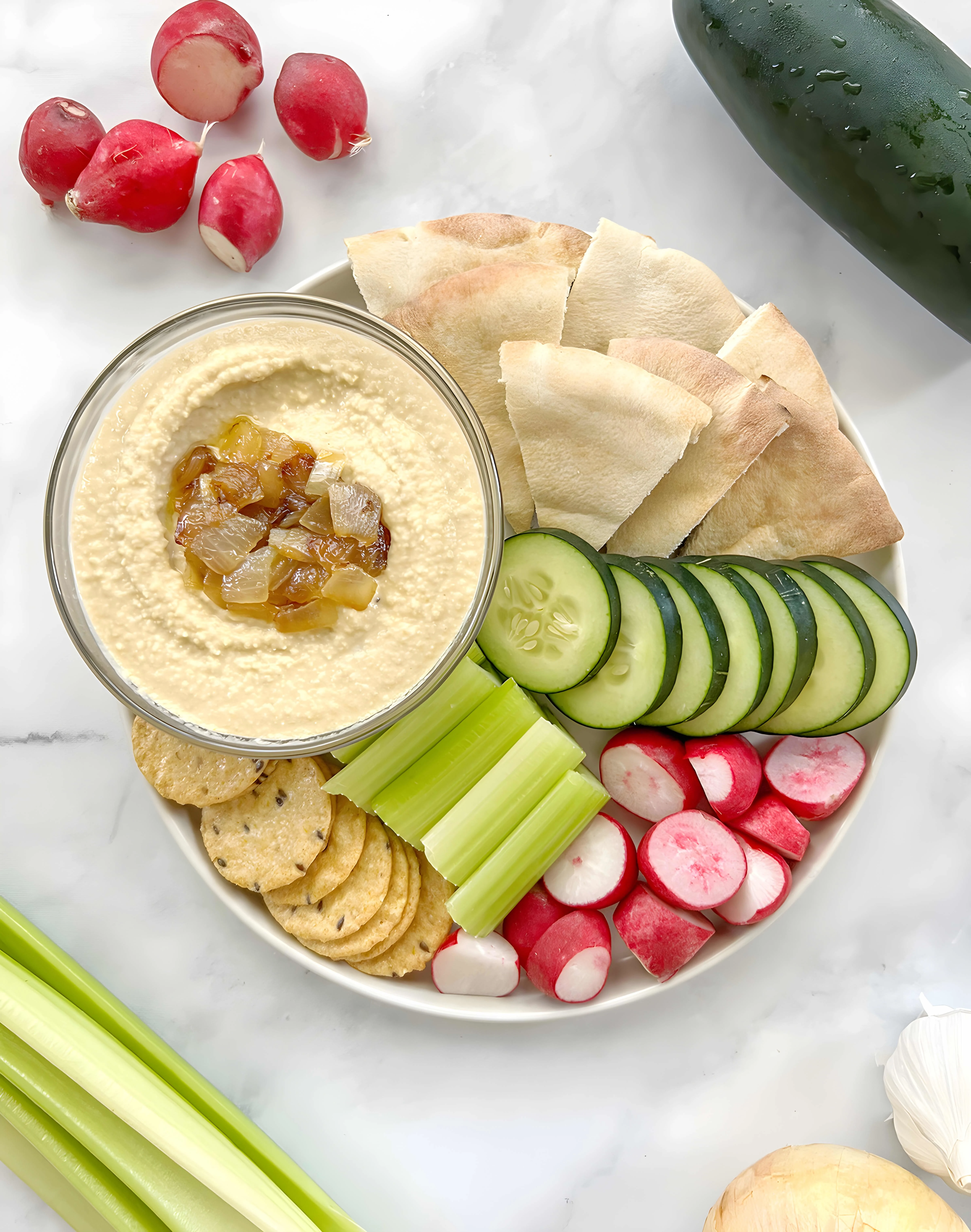 Caramelized Onion Hummus