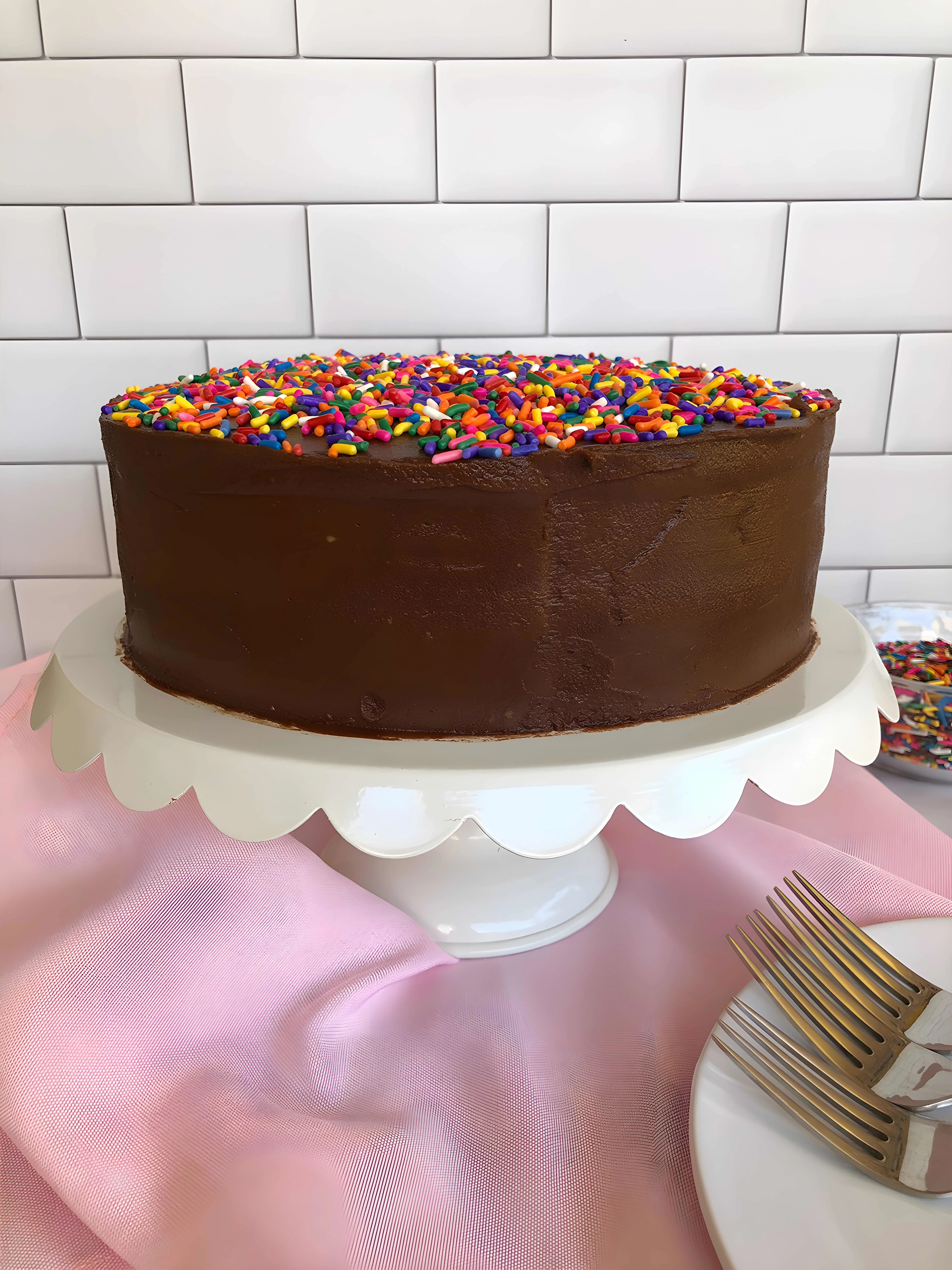 Dairy-Free and Egg-Free Vanilla Cake