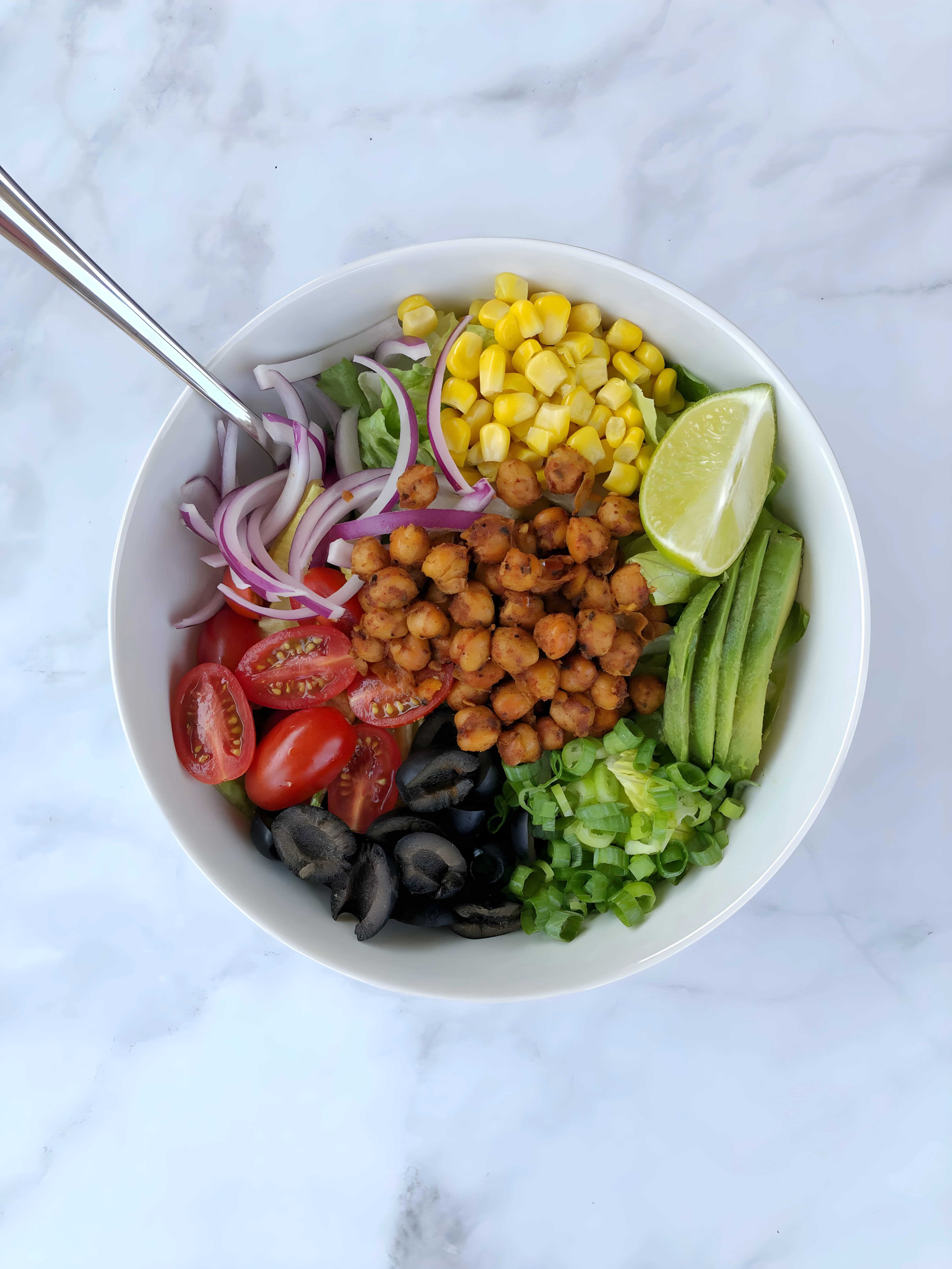Chickpea Taco Salad