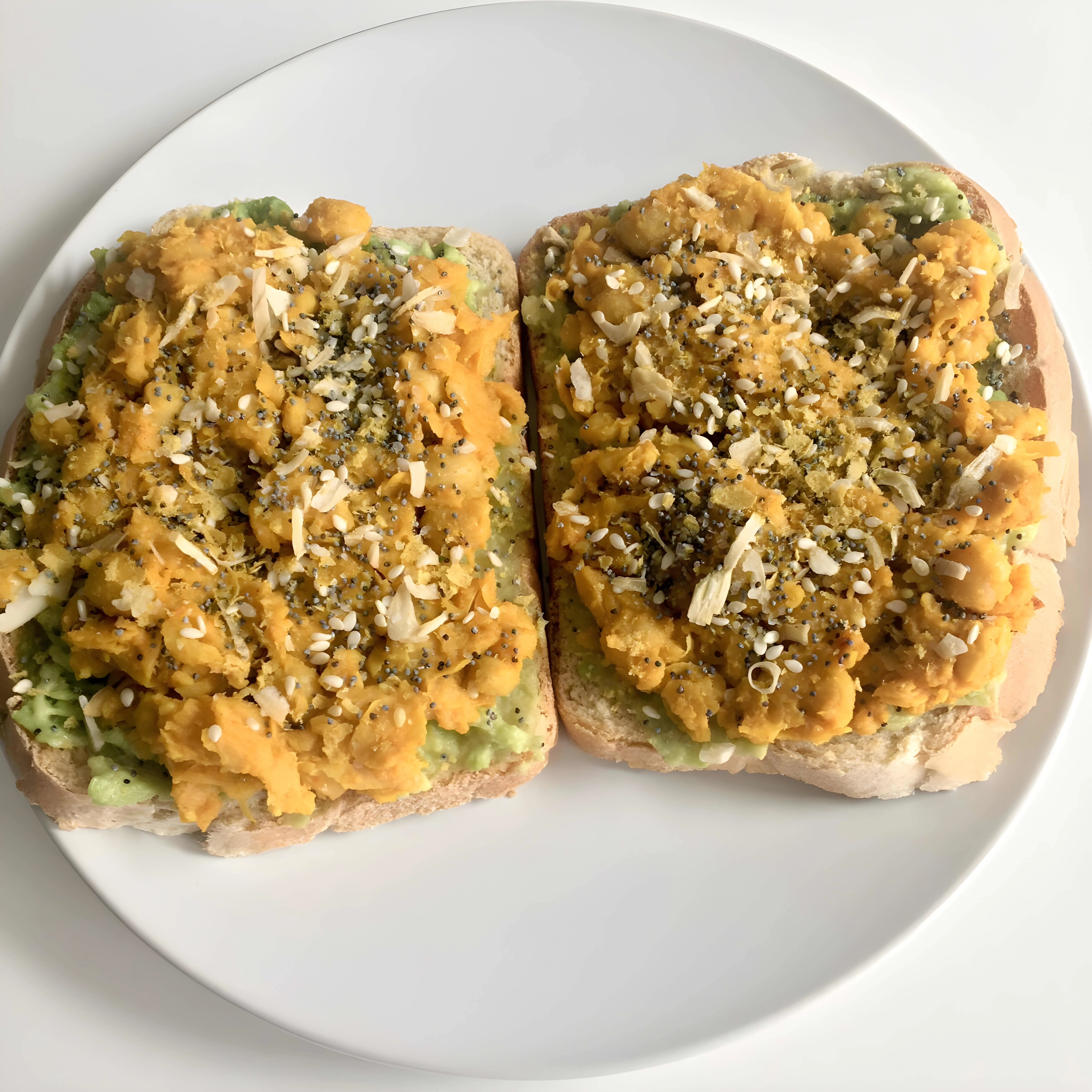 Smashed Chickpea & Avocado Toast