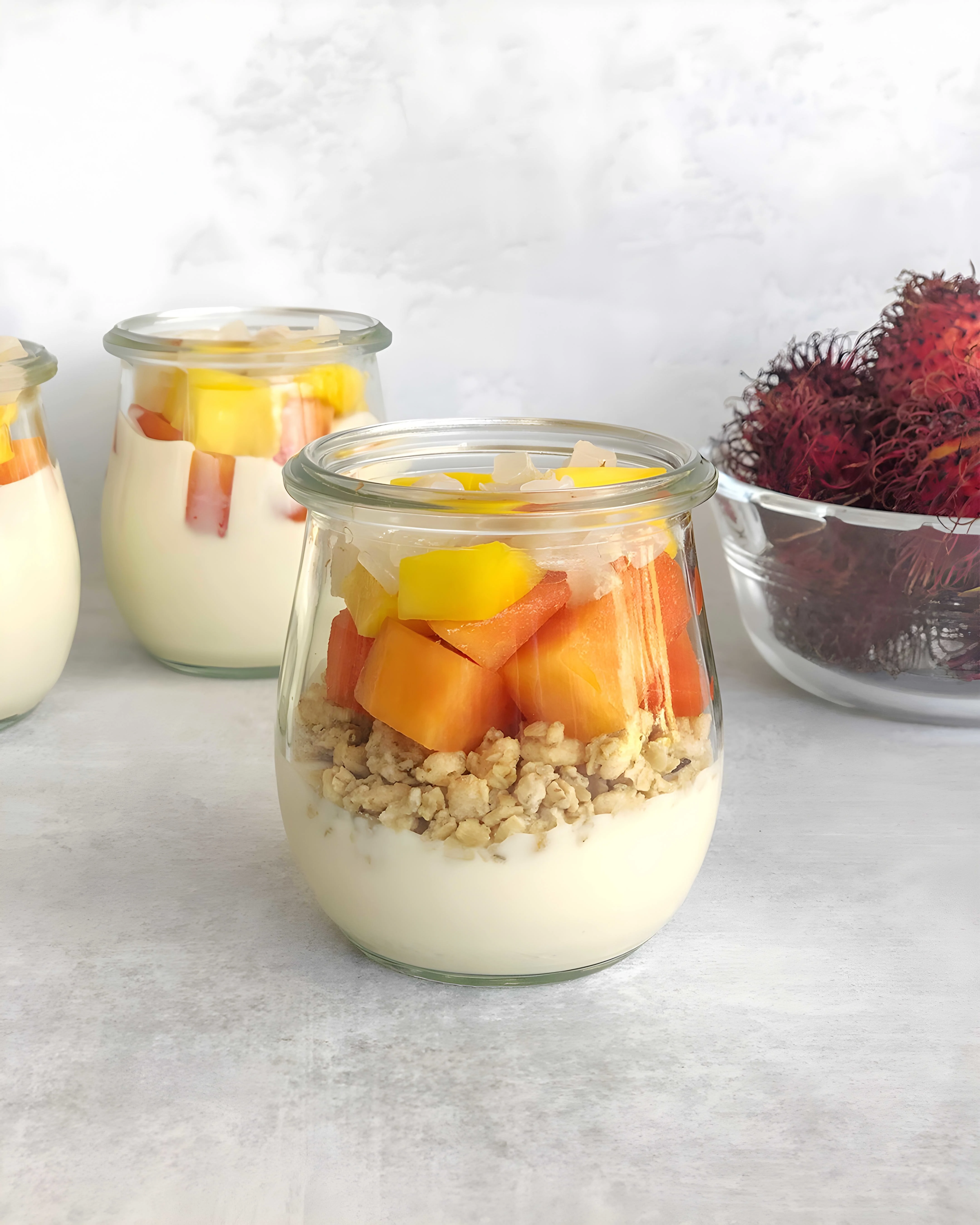 Tropical Fruit Parfait