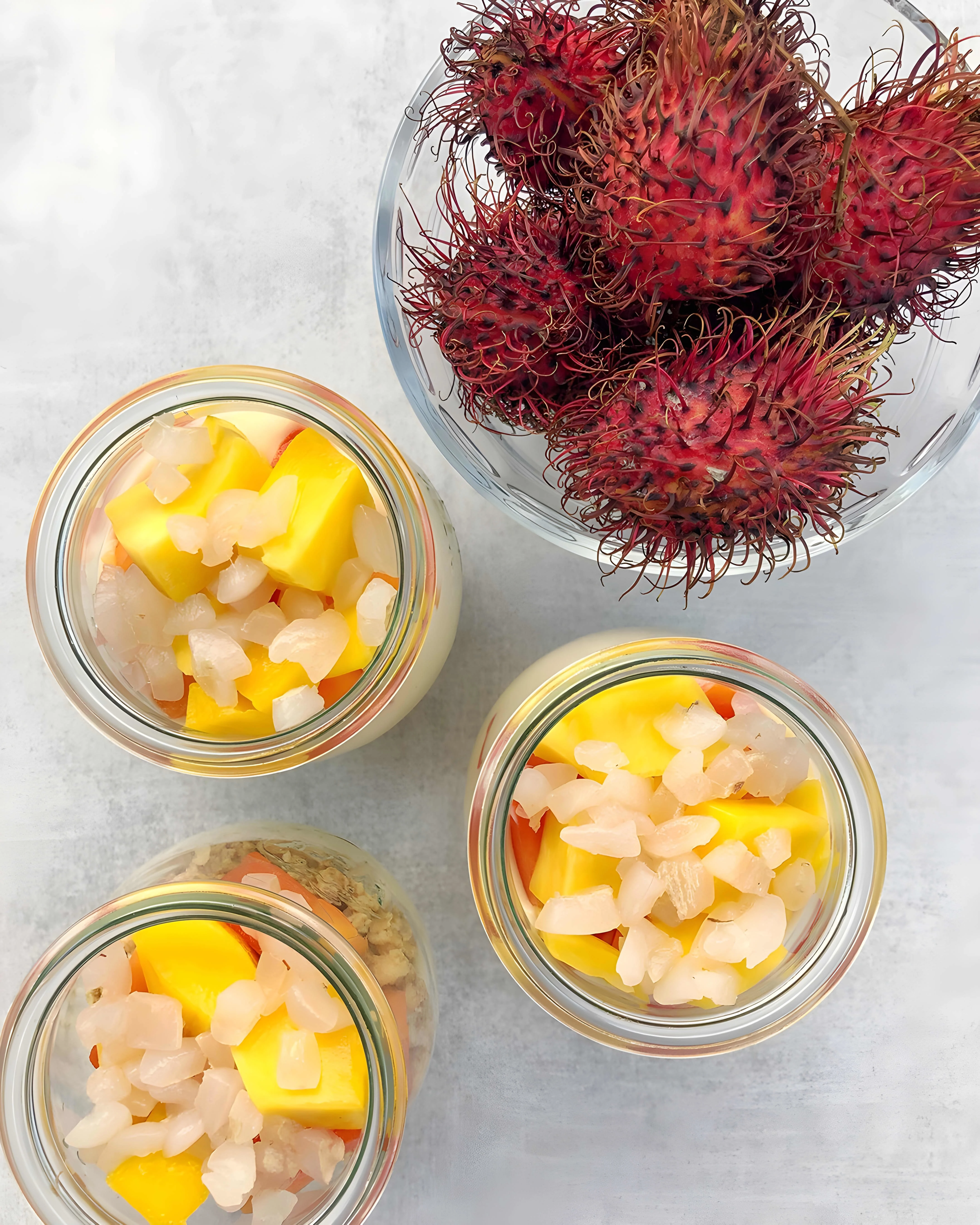 Tropical Fruit Parfait