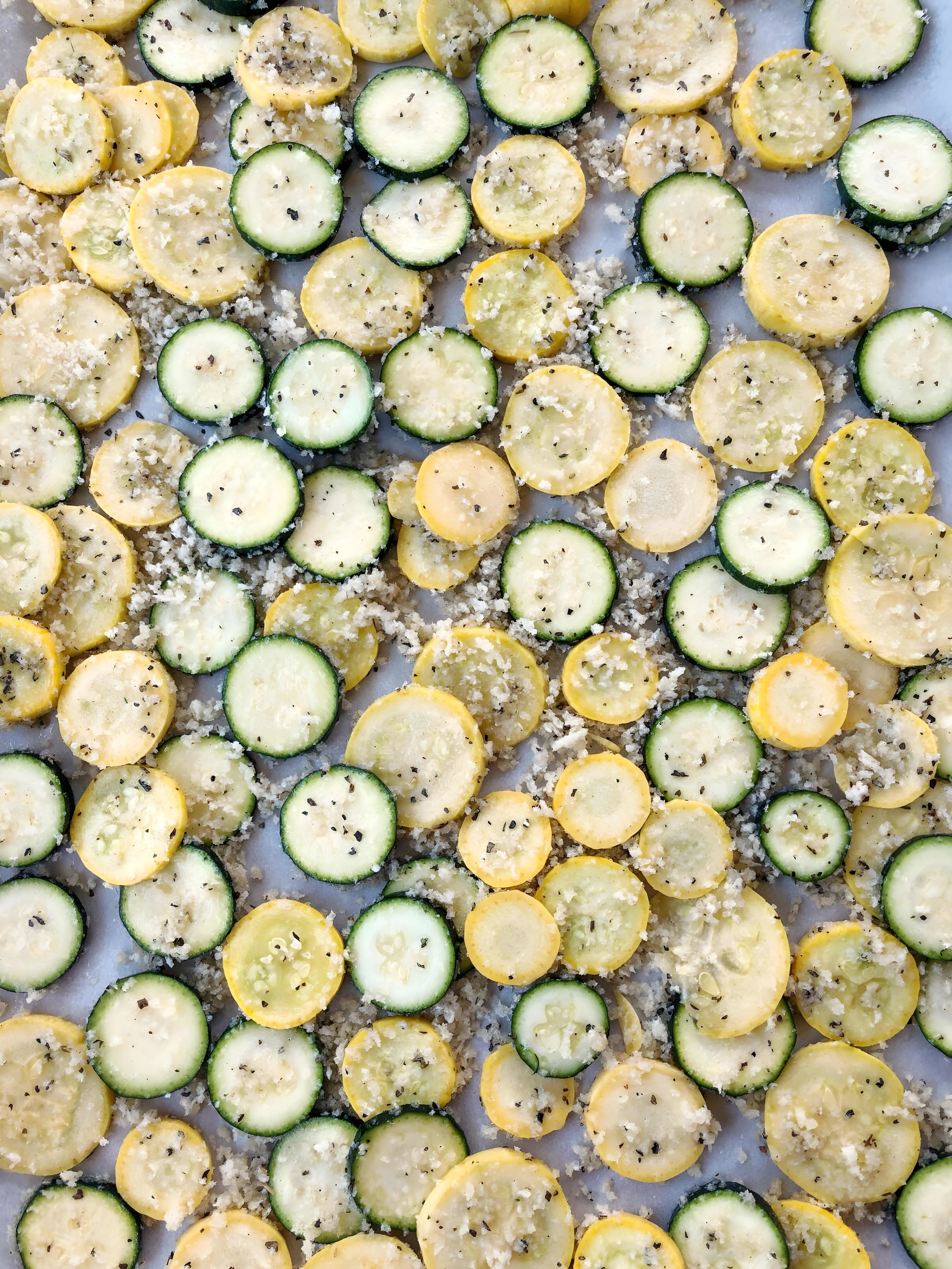 Crispy Baked Zucchini and Squash