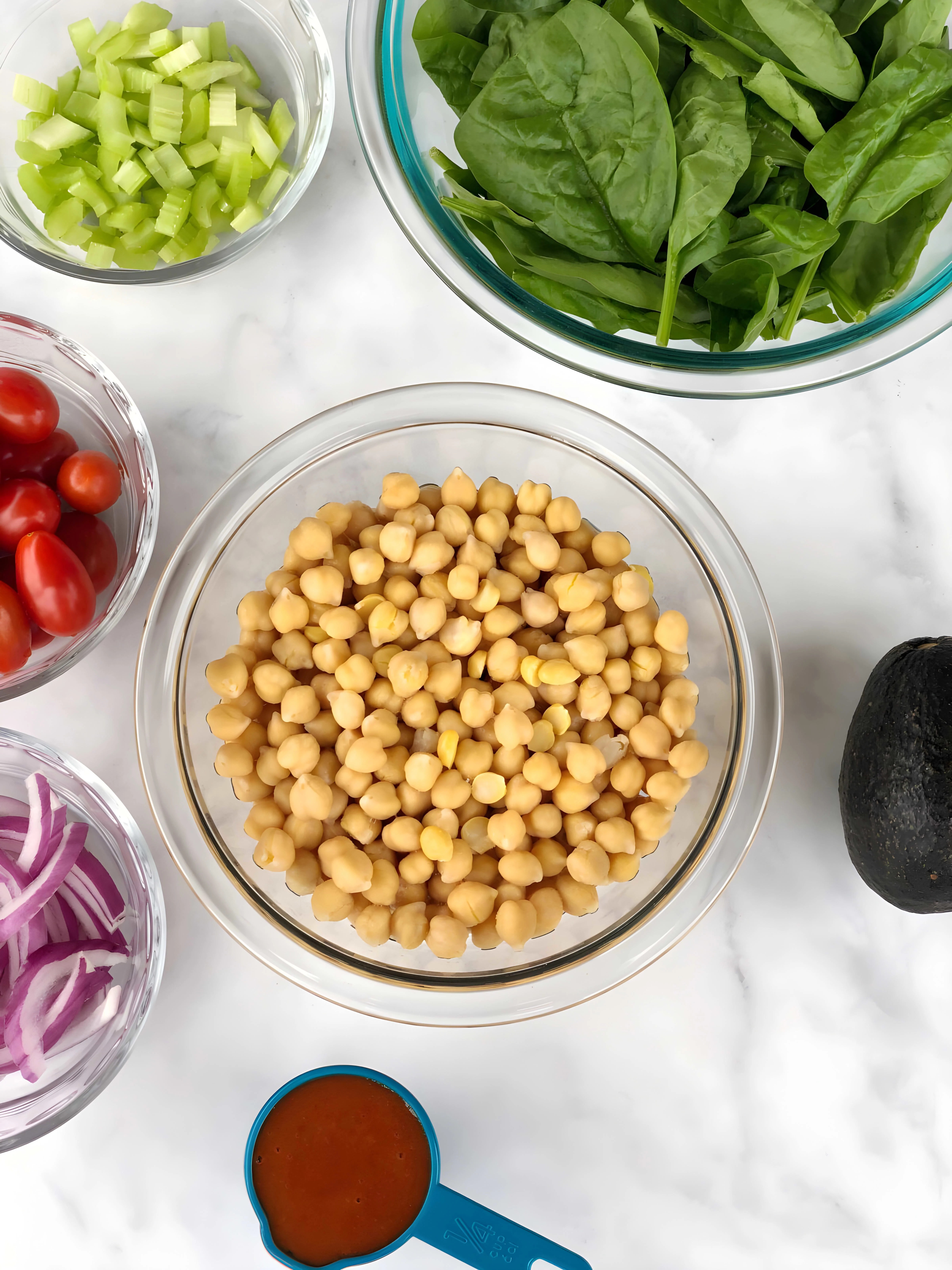 Buffalo Chickpea Salad