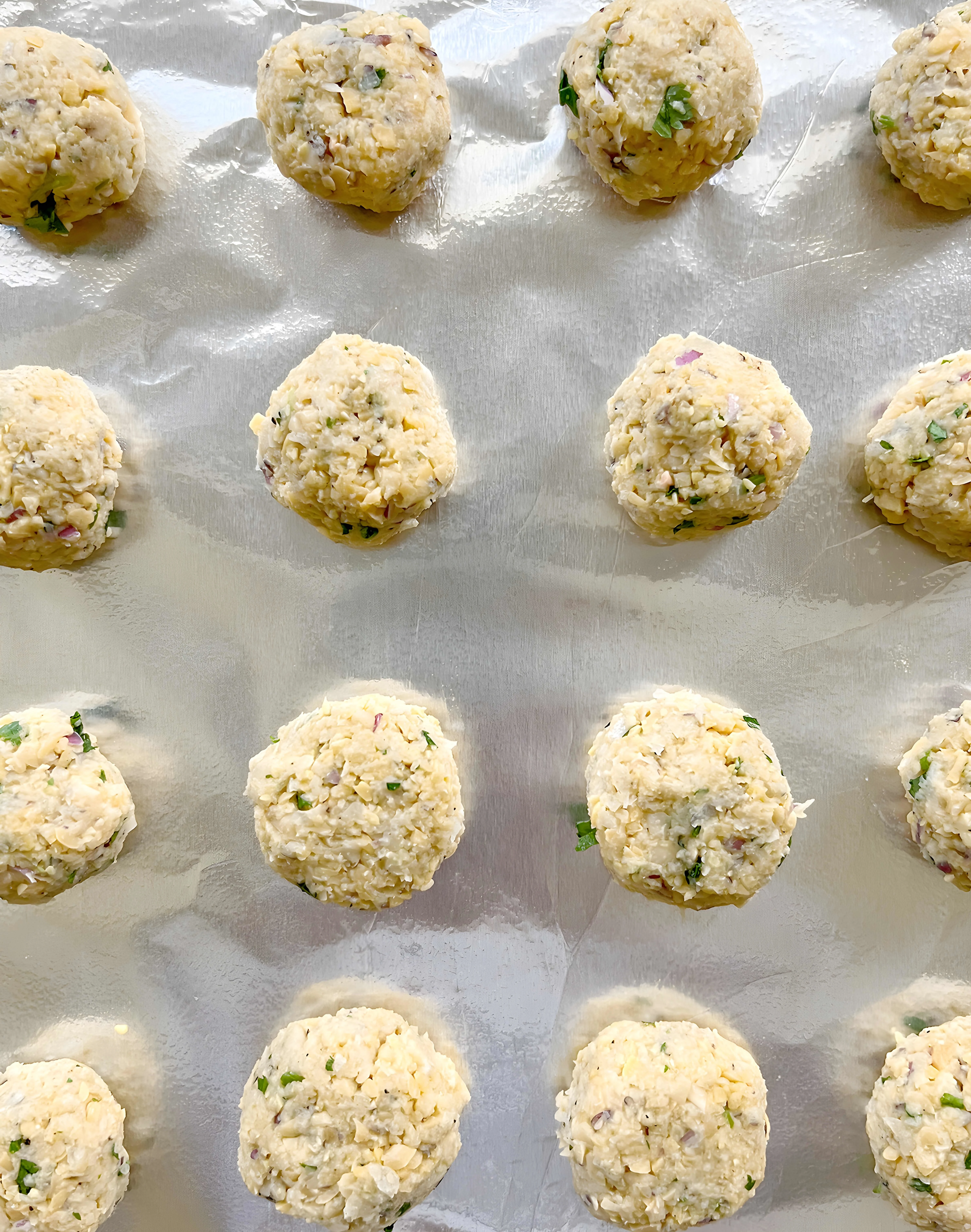 Baked Falafel with Canned Chickpeas