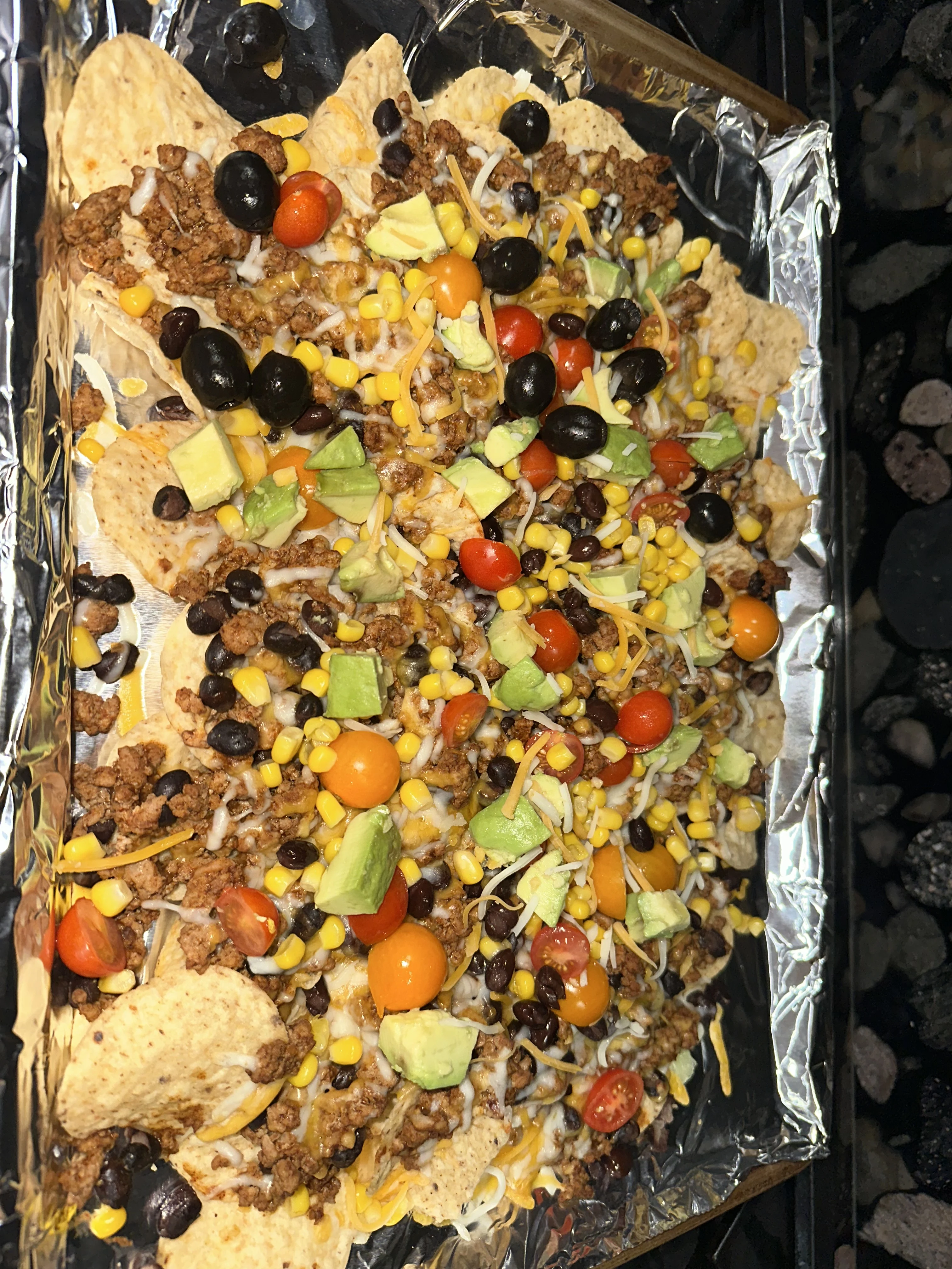 Restaurant-Style Loaded Chicken Nachos review