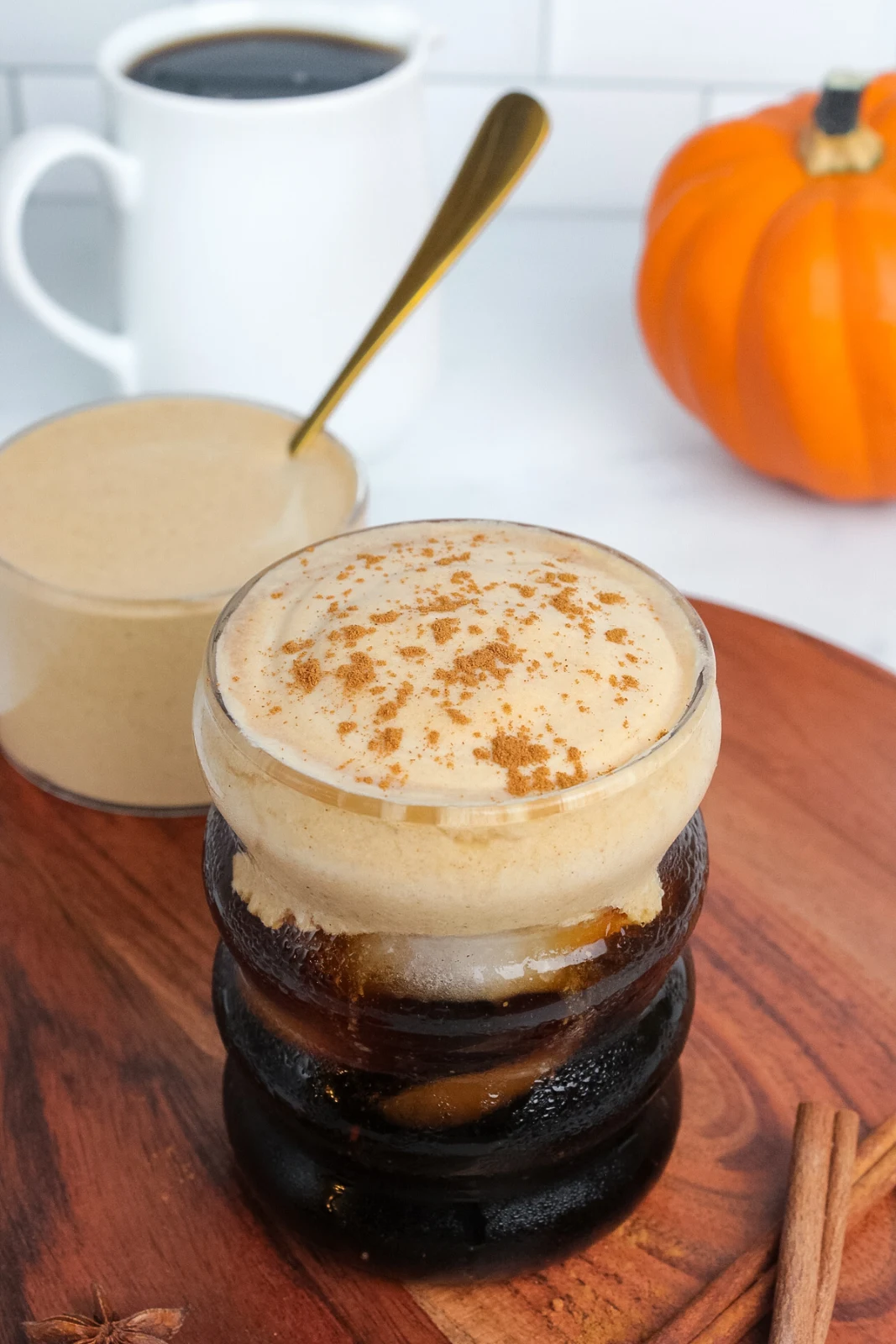 Dairy-Free Pumpkin Cream Cold Foam