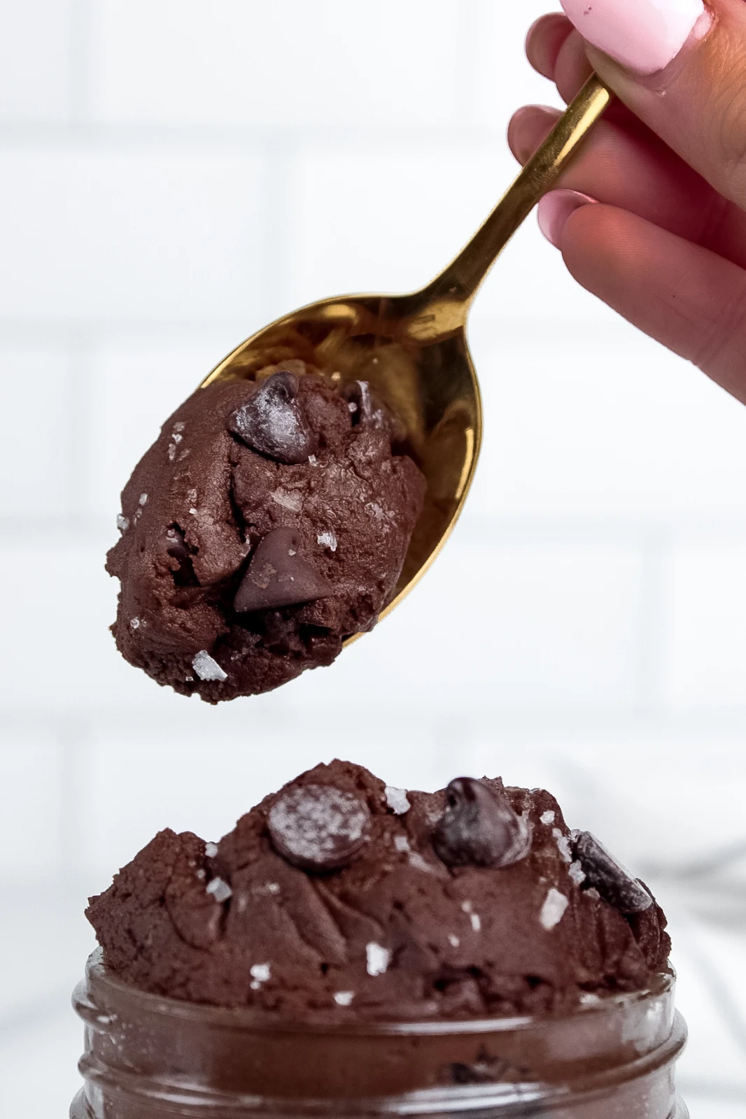 Single Serve Protein Brownie Batter