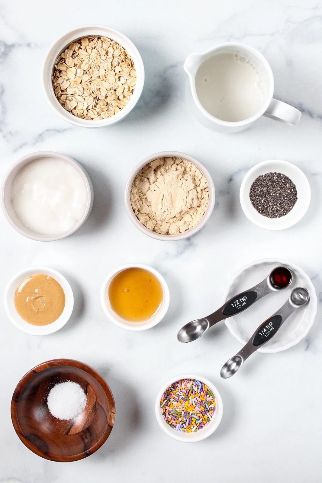 Birthday Cake Overnight Oats