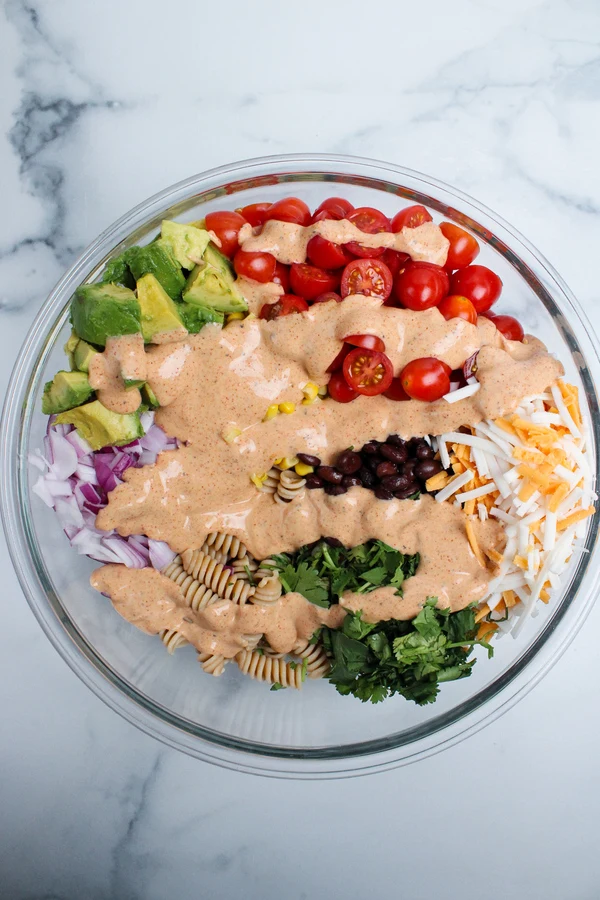 Vegan Taco Pasta Salad