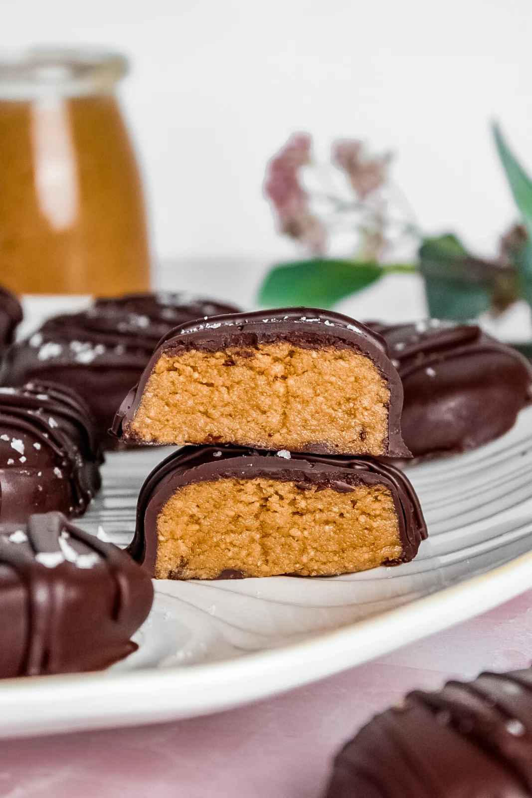 Healthy Reese's Eggs