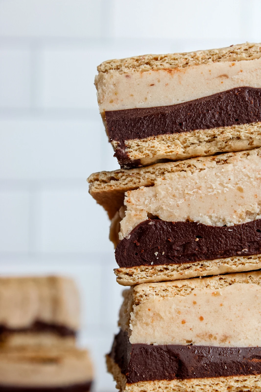 Frozen Peanut Butter S'mores
