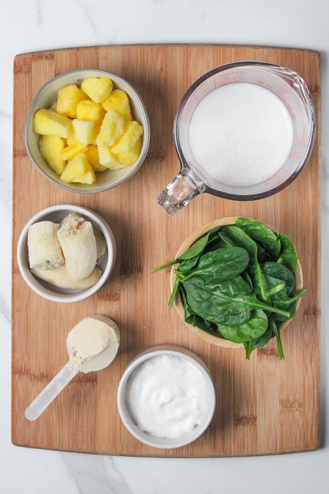 Pineapple Protein Green Smoothie